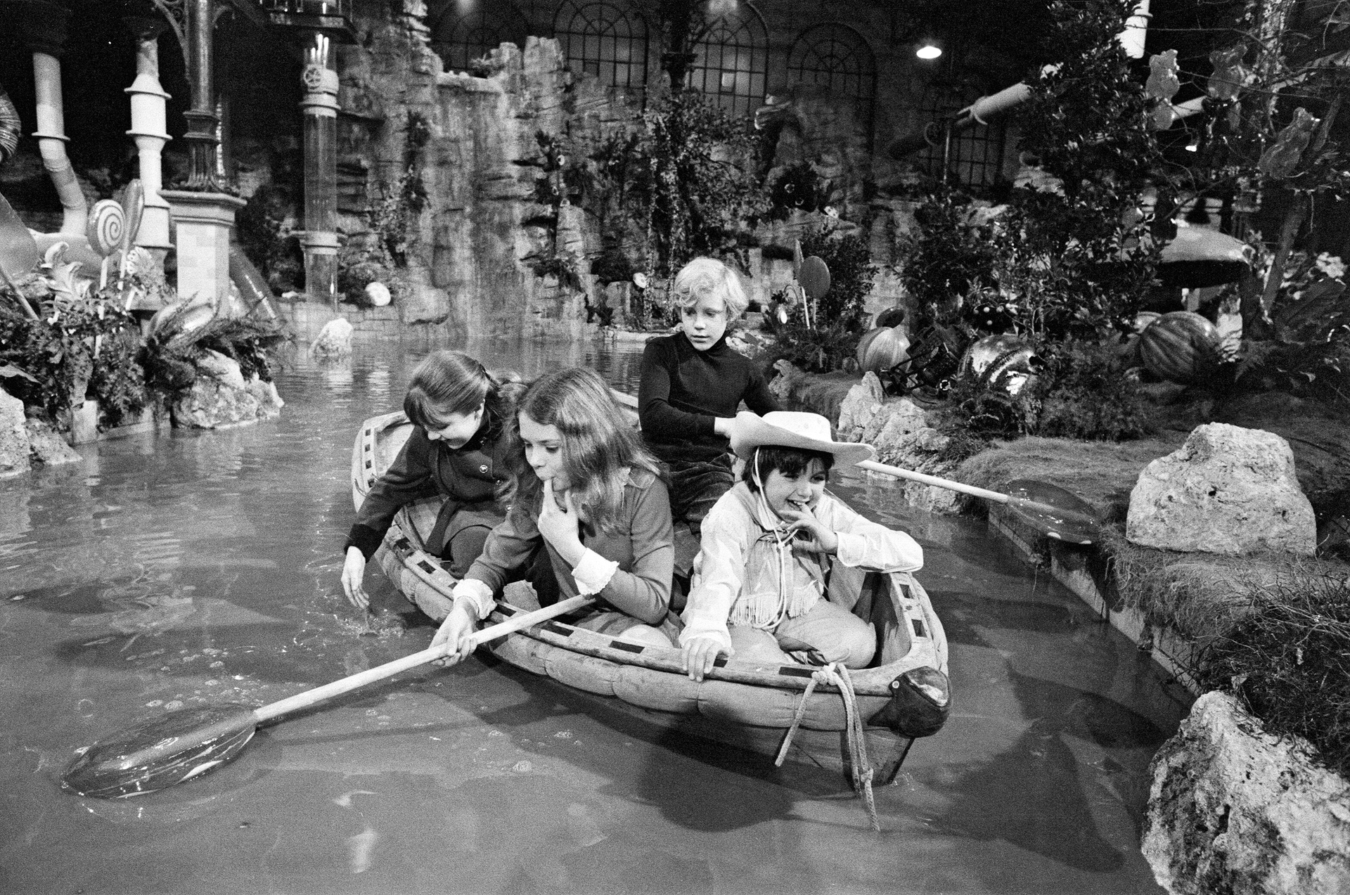 Willy Wonka and the Chocolate Factory.