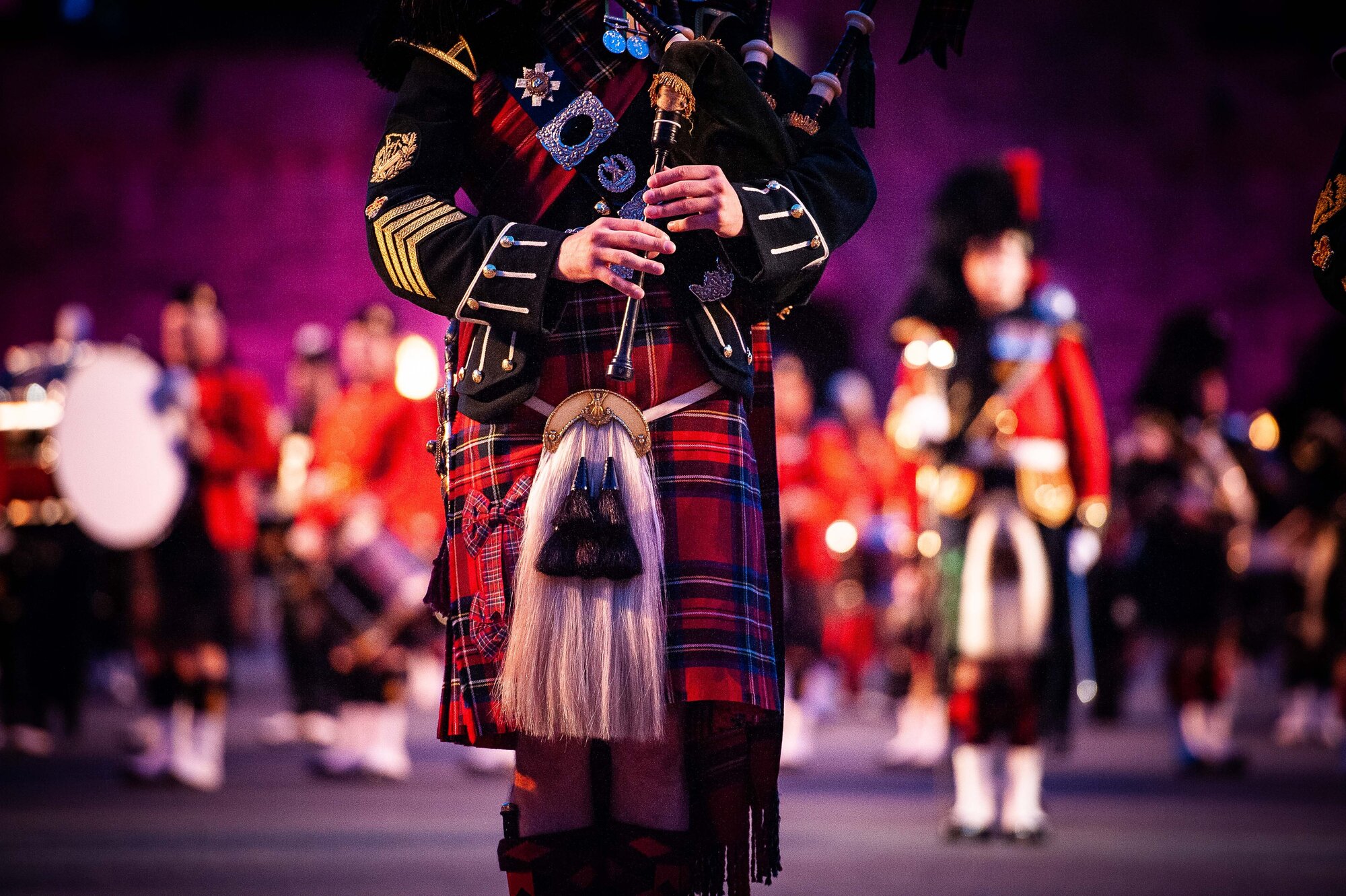 Eden Park will host a full-scale production of the Tattoo’s 75th anniversary show, complete with its signature Scottish bagpipes, massed military bands and Tattoo Dancers. 