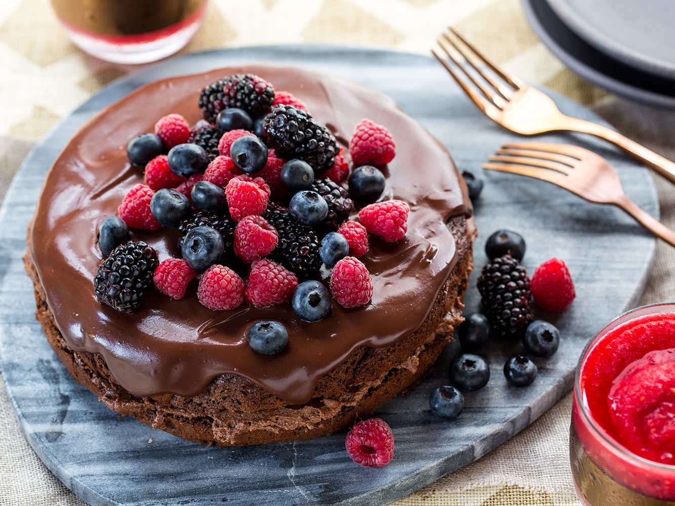 Black Bean Chocolate Protein Cake - Flourless & Sugar Free | Hayl's Kitchen