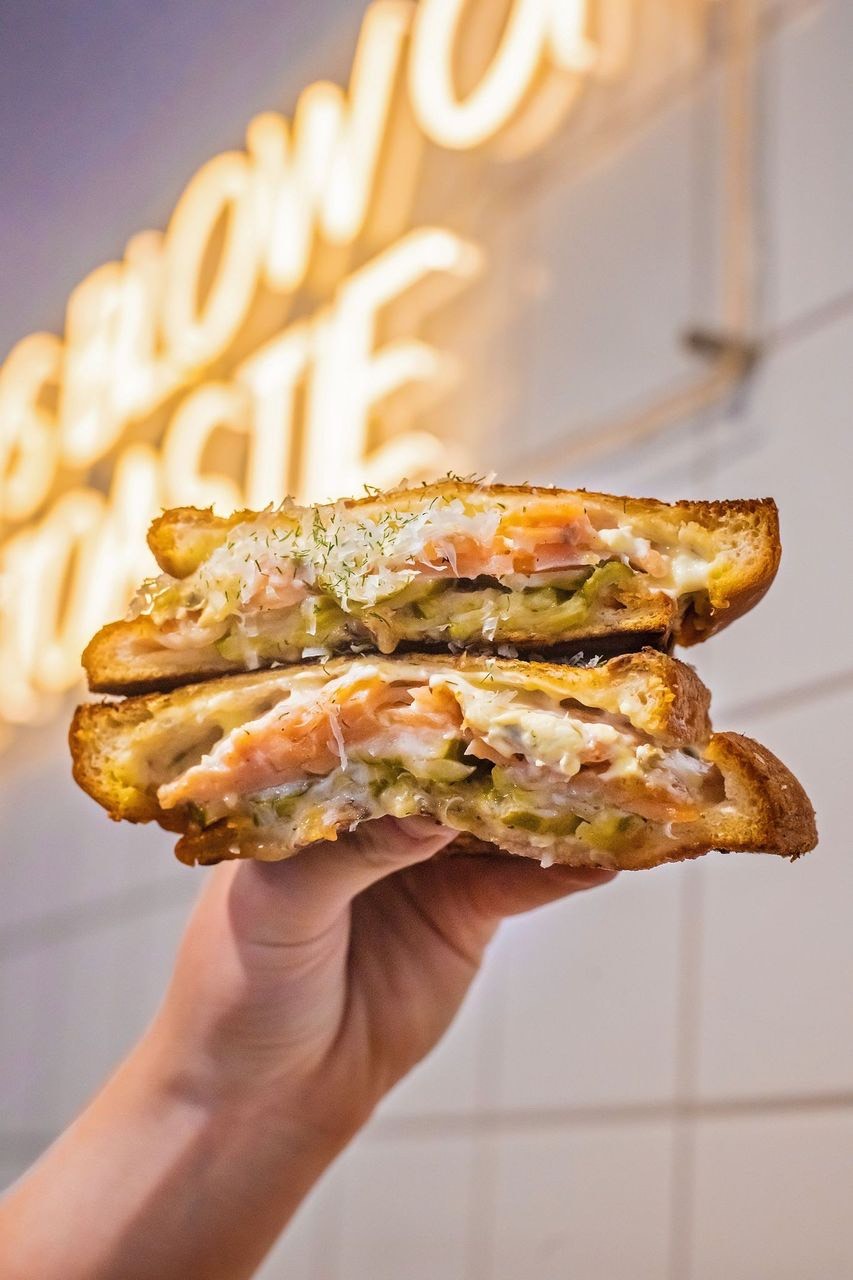 Pete from Picton: a plaudit winning toasted pullman from Toastie Picton. Photo / Supplied