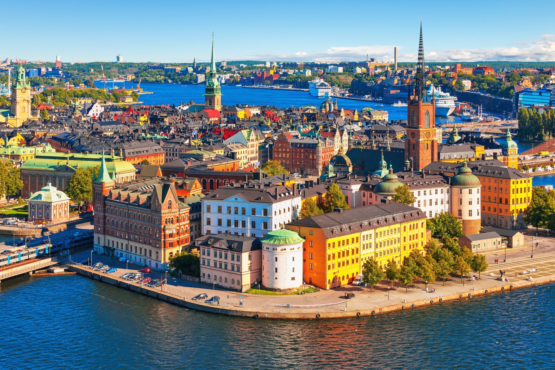 Old Town Gamla Stan in Stockholm, Sweden. Photo / 123RF
