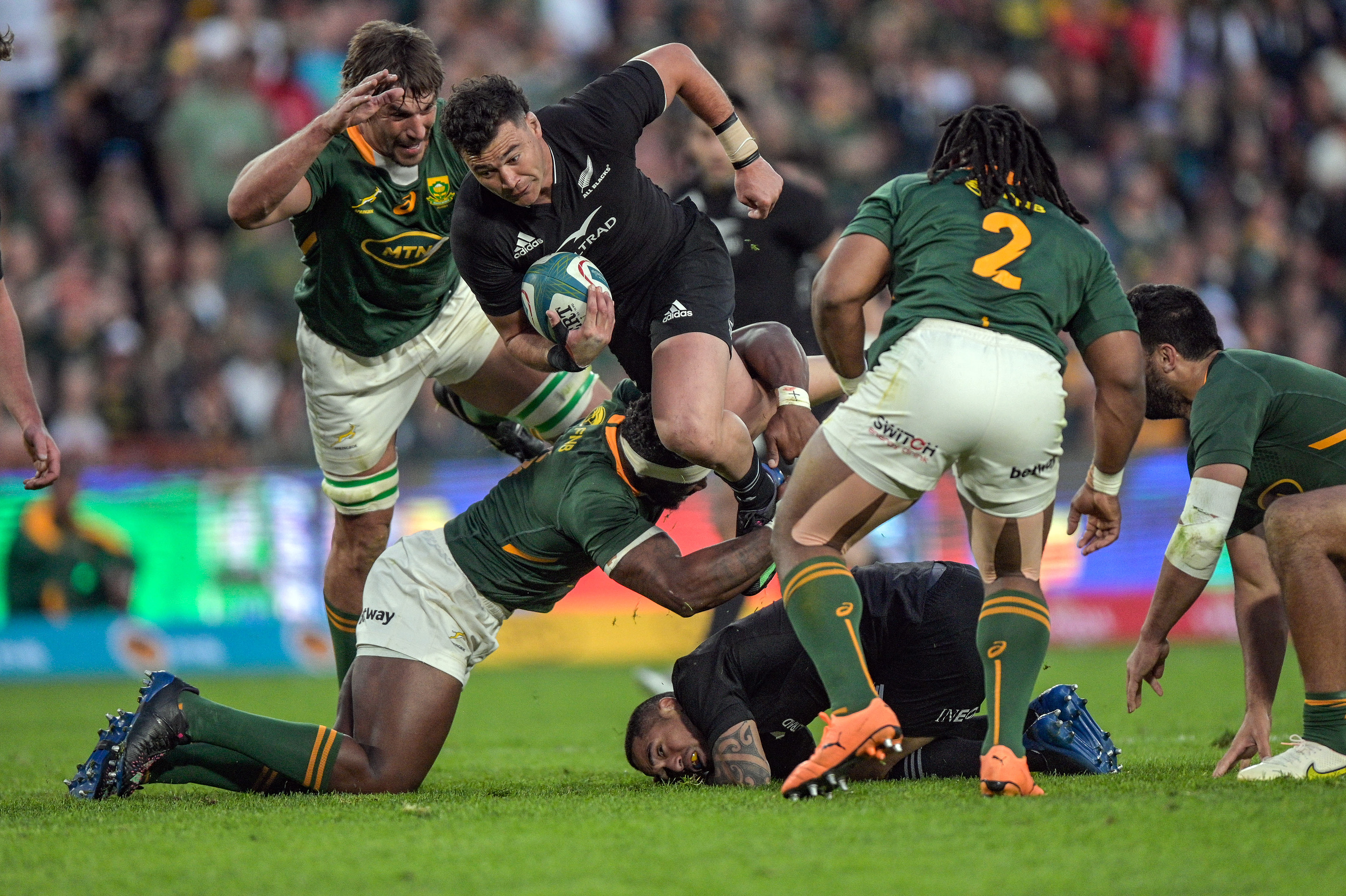 FULL GAME: All Blacks v South Africa (Mt Smart Stadium) 