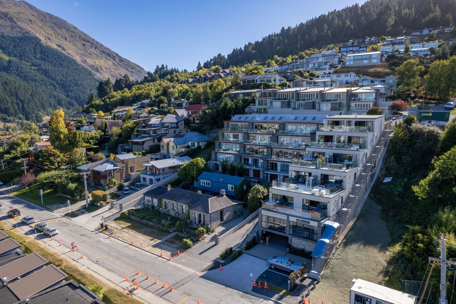 The Carlin is at 43 Hallenstein St in Queenstown. Photo / James Allen