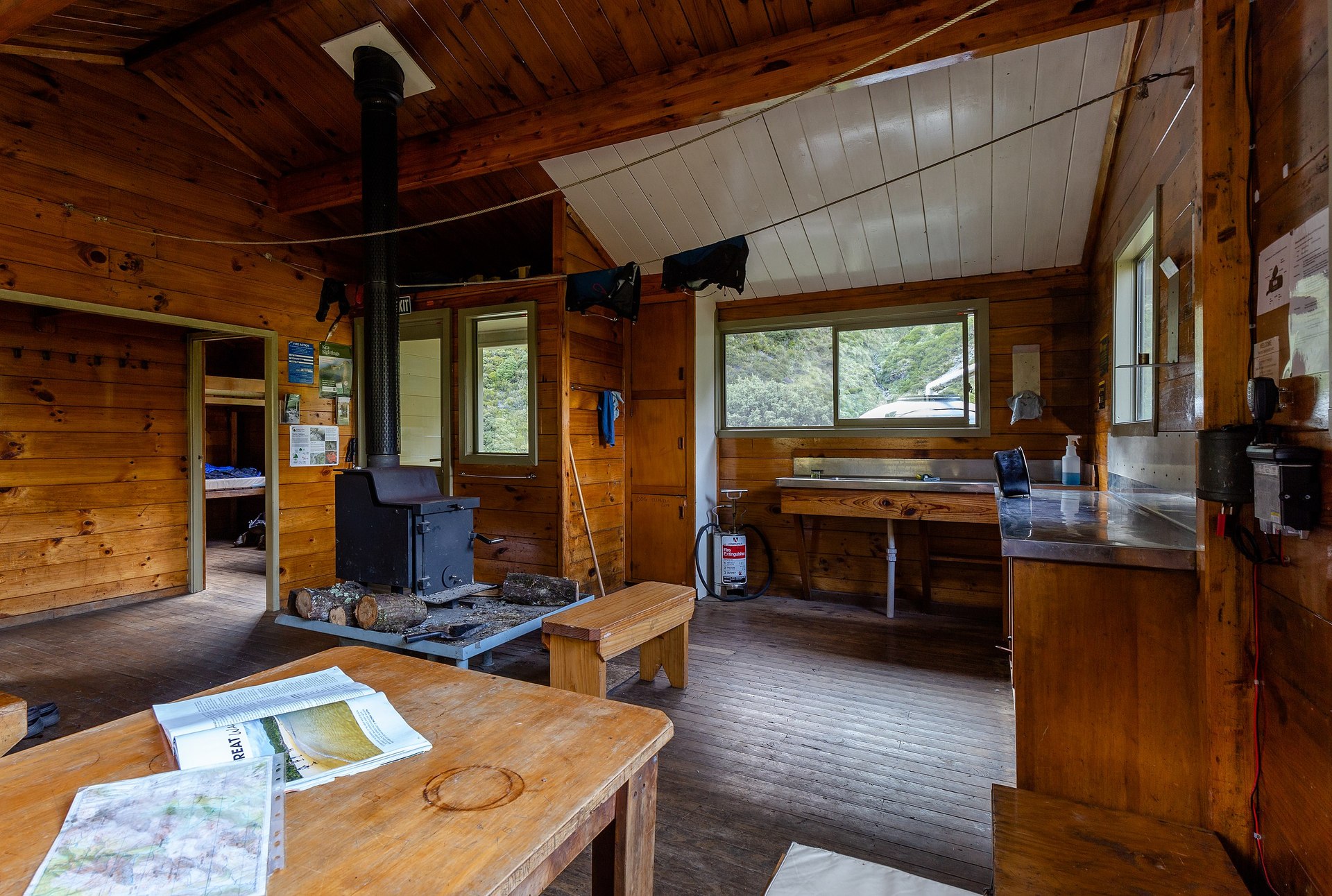 NZ has about 1000 DoC huts and almost 15,000km of trails, but DoC's funding covers maintenance of only 70% of the visitor network. Photo / DoC