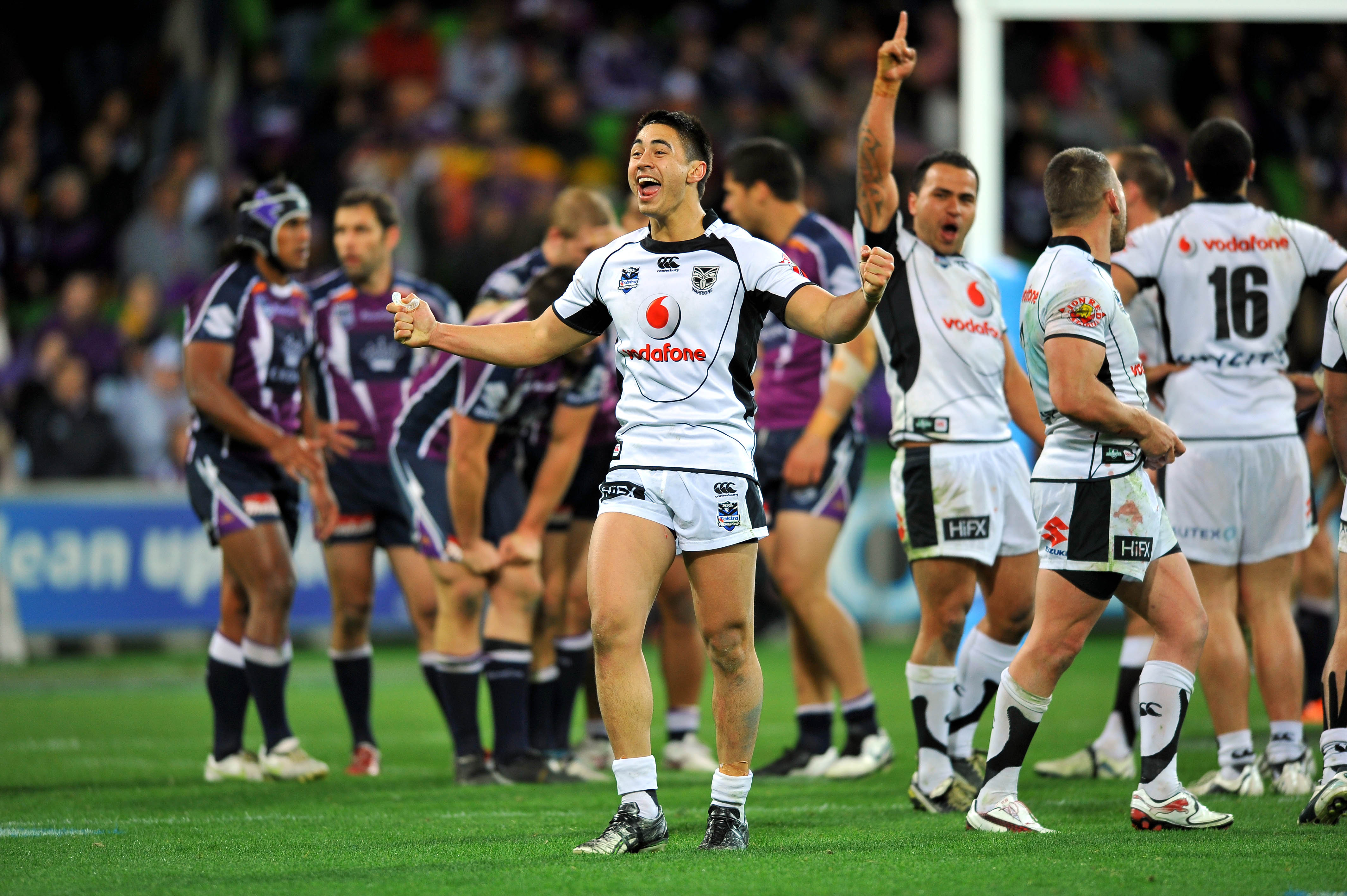 Shaun Johnson was a key part of the Warriors' run to the grand final in 2011 – his rookie season in the NRL. Photo / Photosport