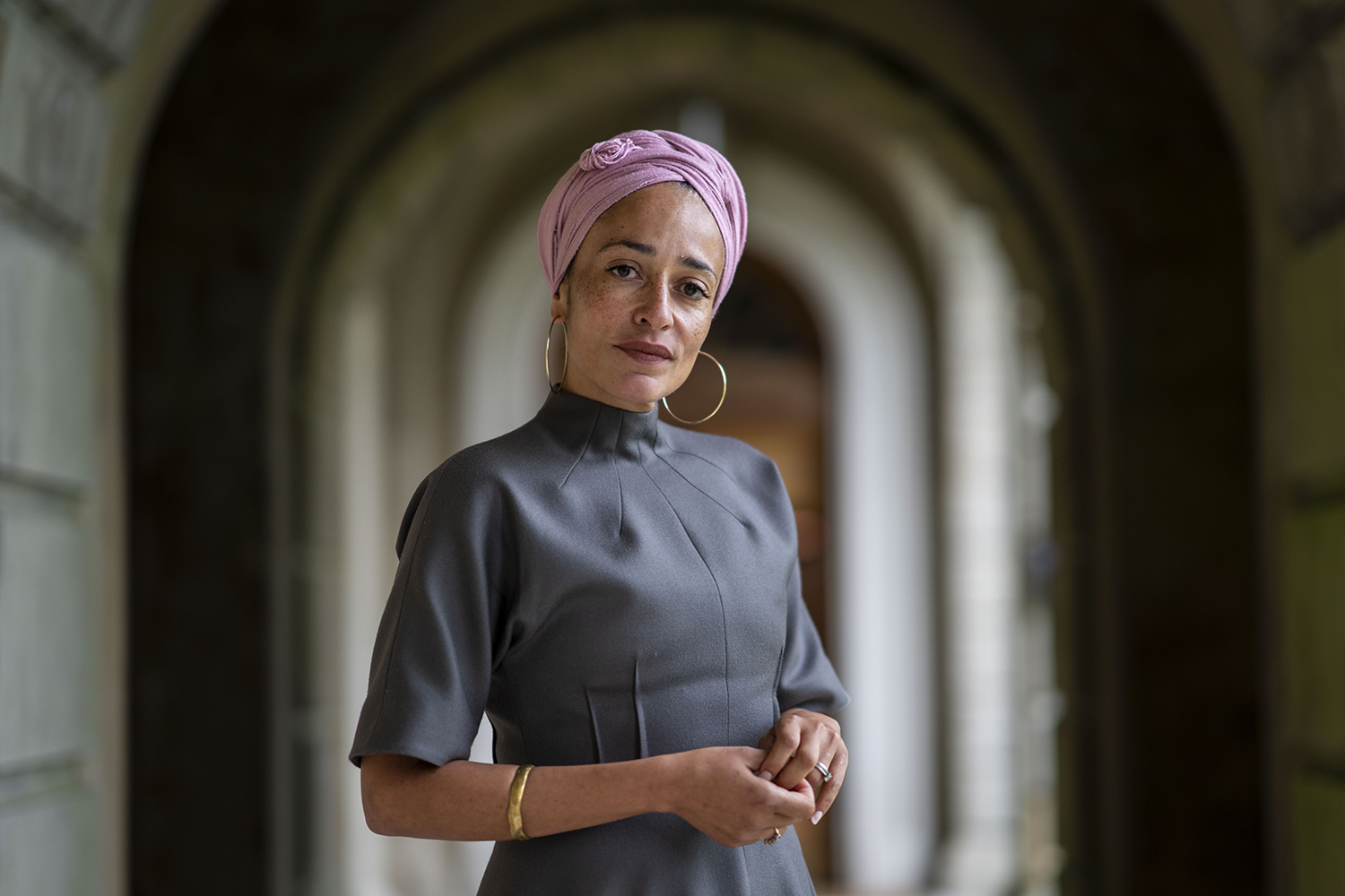 Zadie Smith, author of ‘The Fraud’, at the Cliveden Literary Festival in Windsor. Photo / Getty Images