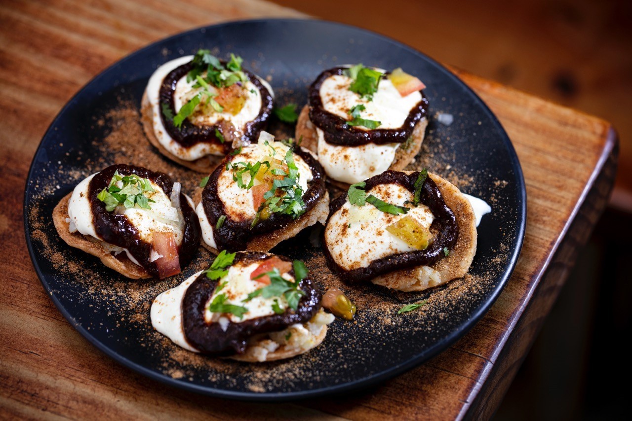 Dahi puri from Satya. Photo / Babiche Martens