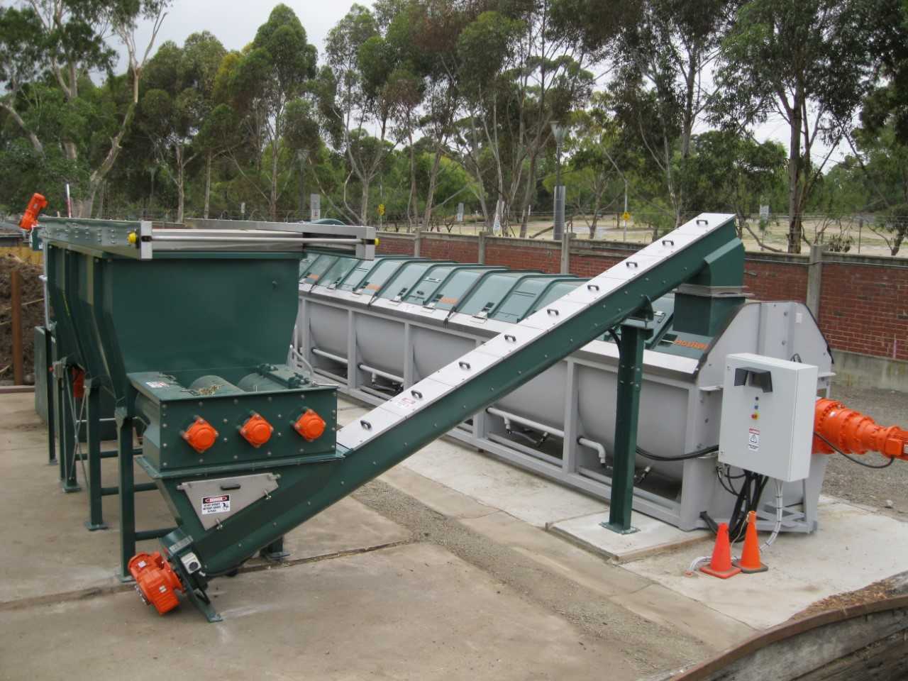 The Hot Rot 1811 compost equipment Easy Earth will use looks like this. Photo / supplied