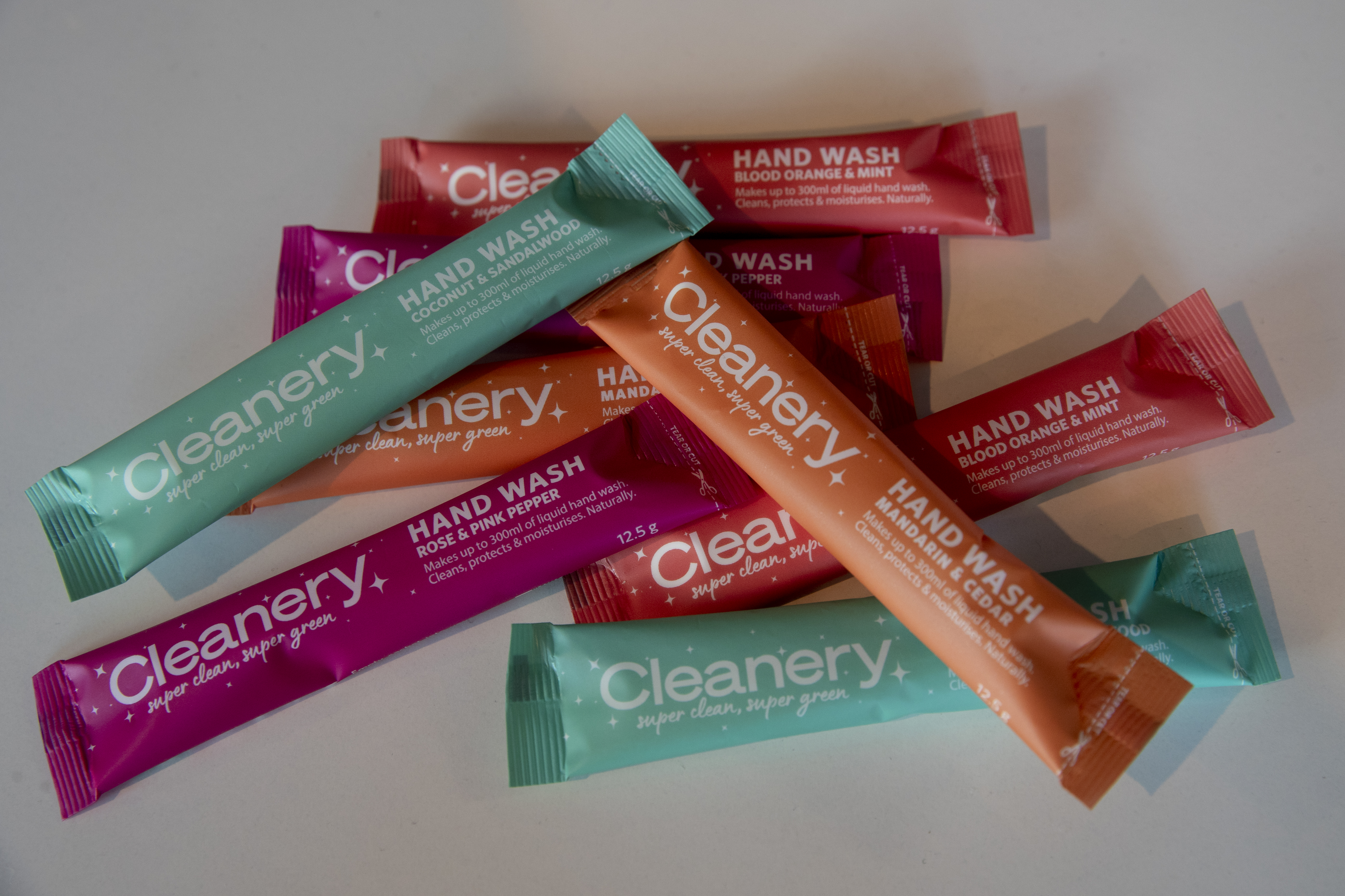 To make the product it wanted - and at a price for volume sales - Cleanery had to buy a factory in West Auckland, then create its own manufacturing systems. It can make up to 200,000 sachets per week (enough to fill around 250,000 bottles) at its Avondale plant. 