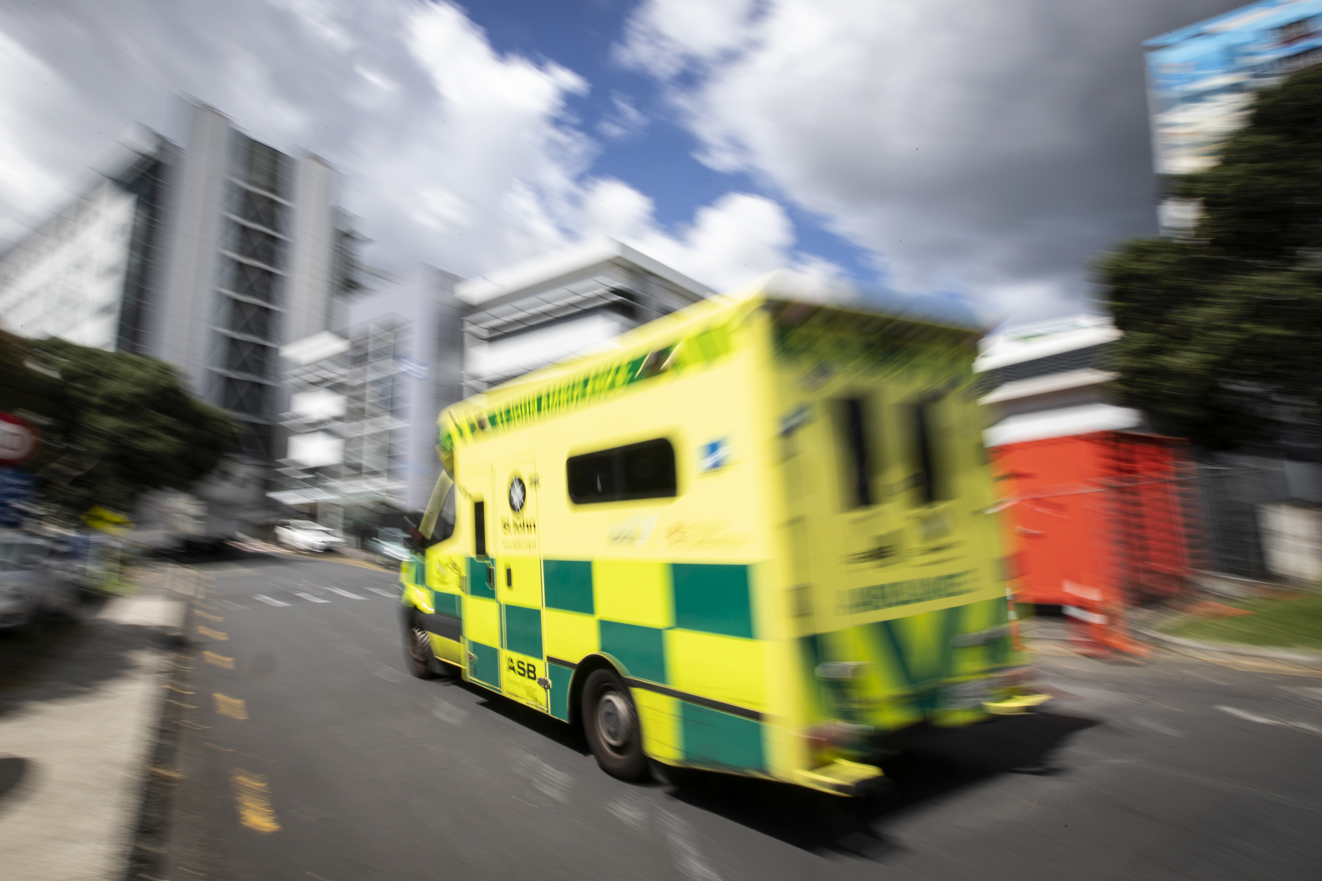 Auckland Hospital's ED was so busy in March that some patients were placed in an atrium designated as an overflow area for mass-casualty events. Photo / NZME