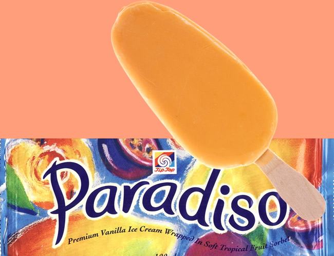 Tip Top's Paradiso ice cream. Photo / NZ Ice Cream Association