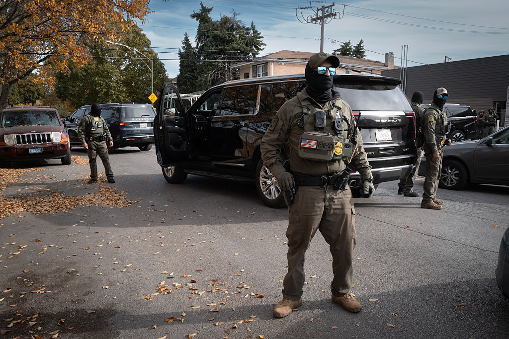 The heightened presence of border protection agents on US streets might deter some tourists from travelling to the World Cup. Photo  / Getty Images