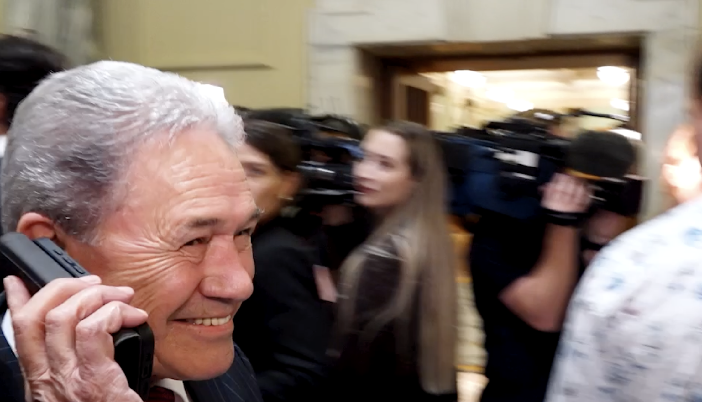 Man on a mission: Foreign Minister Winston Peters.
