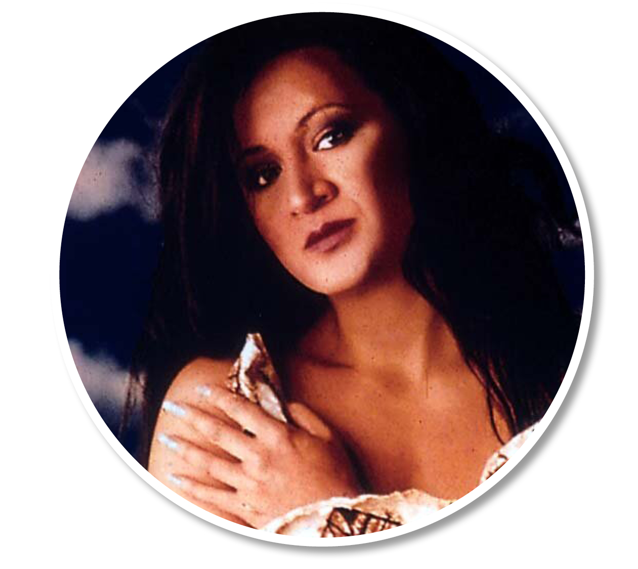 Annie Crummer pictured in the 1990s.