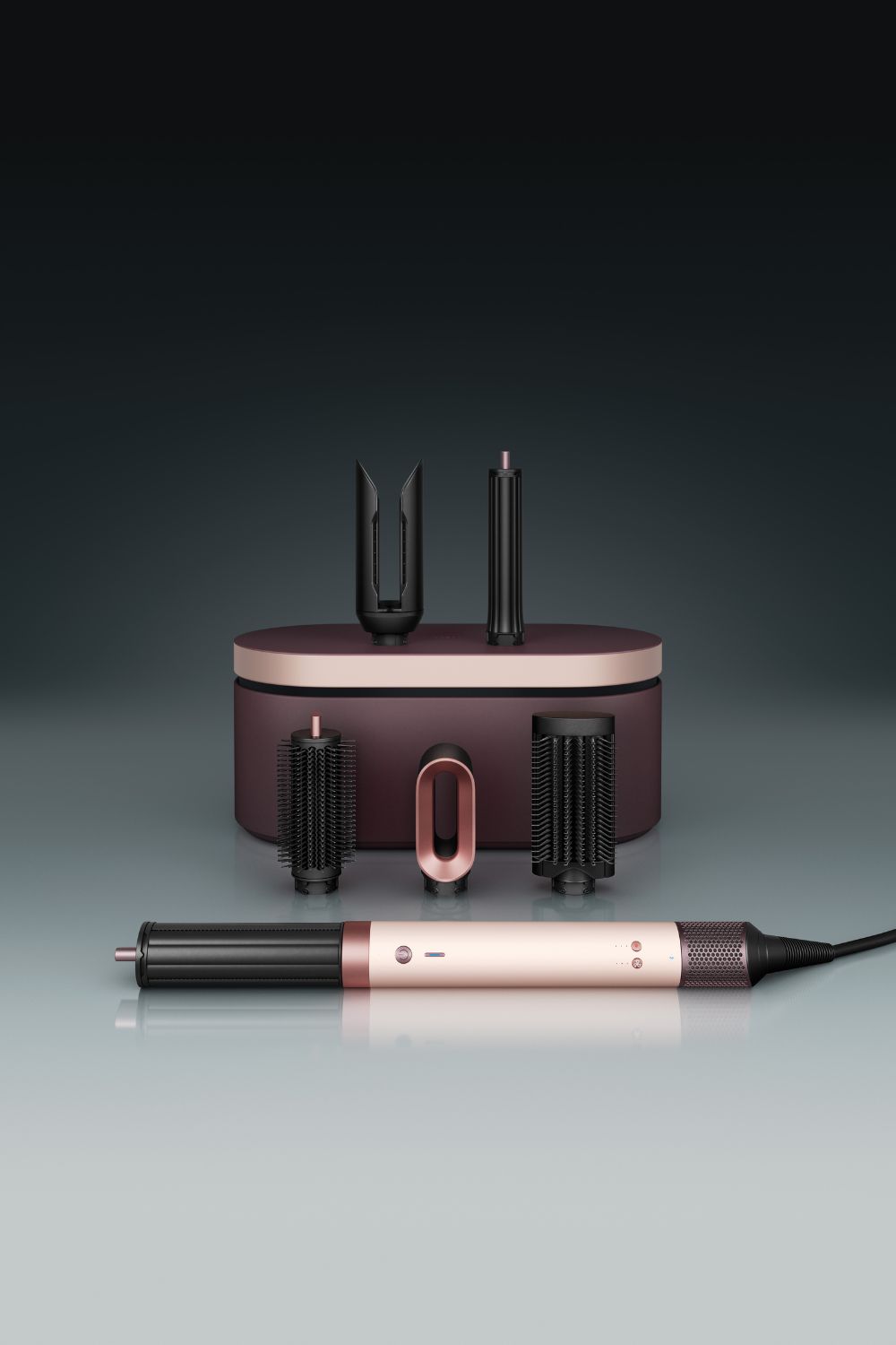 The new Dyson Airwrap Coanda 2x is available in three colourways, including Ceramic Pink (pictured here). Photo / Supplied