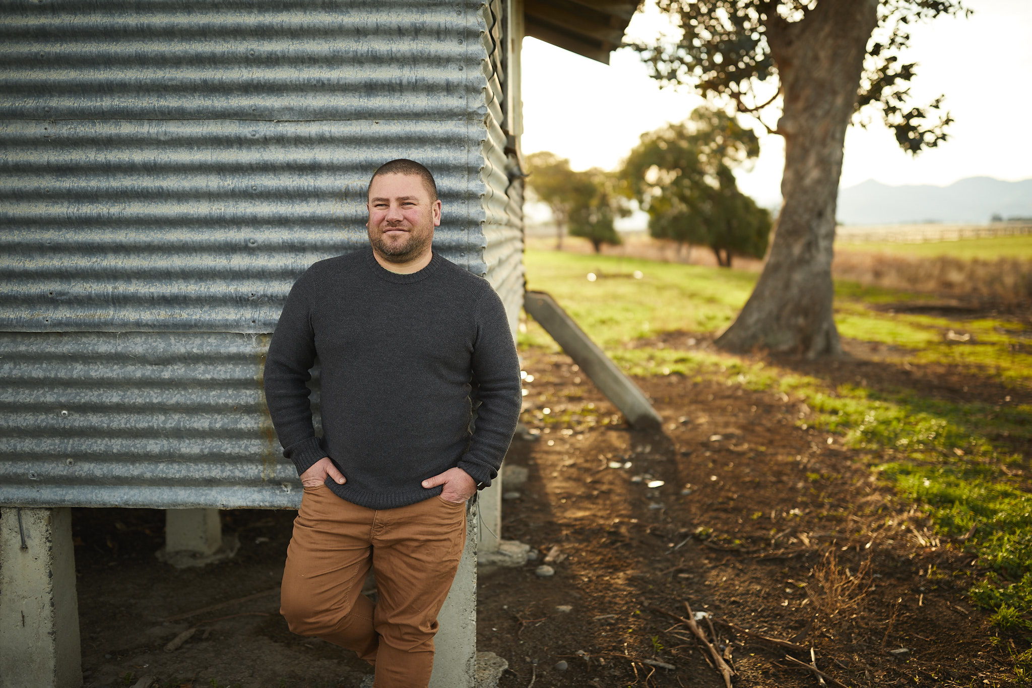 Te Pa's Haysley MacDonald at his home vineyard in Marlborough.