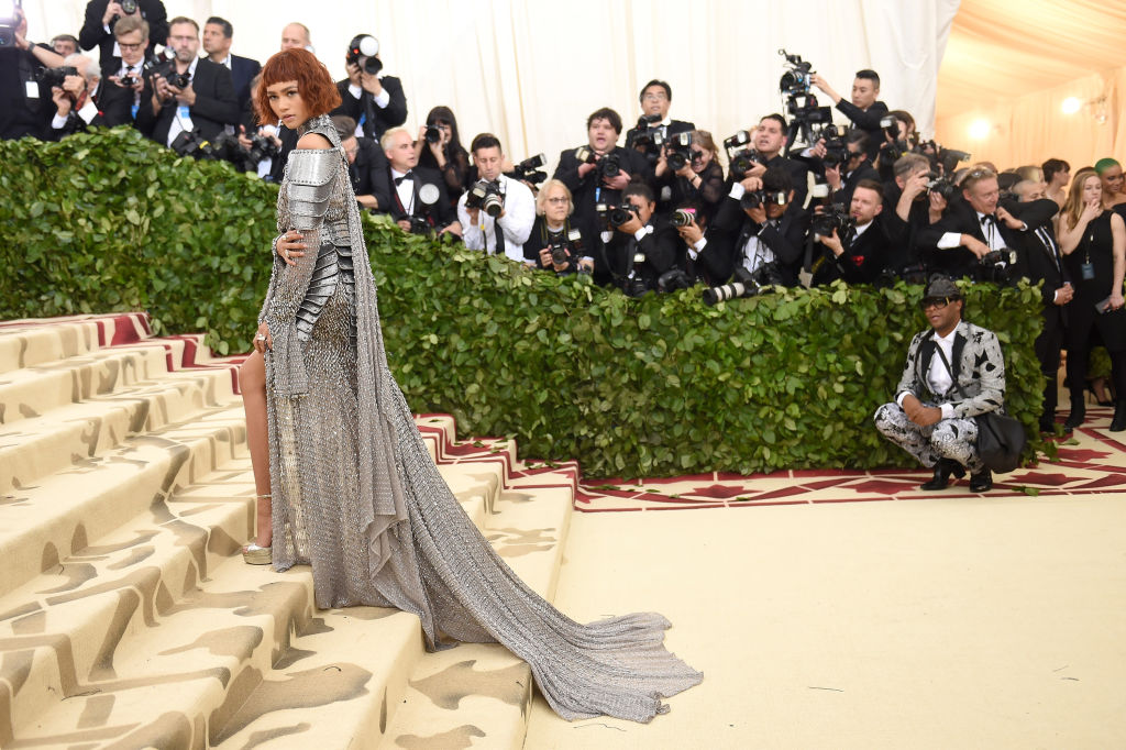 Zendaya attends the Heavenly Bodies: Fashion & The Catholic Imagination Costume Institute Gala, 2018. Photo / Getty