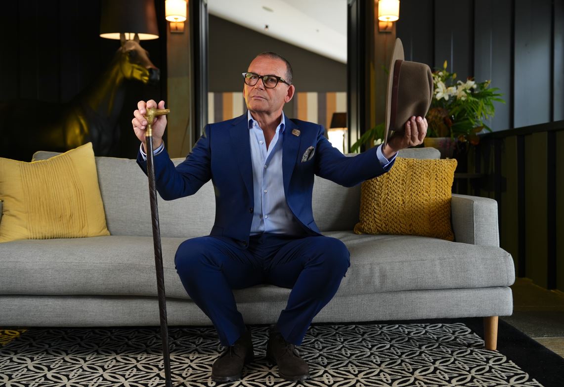 Paul Henry hosts the NZ version of The Traitors. Photo / Supplied