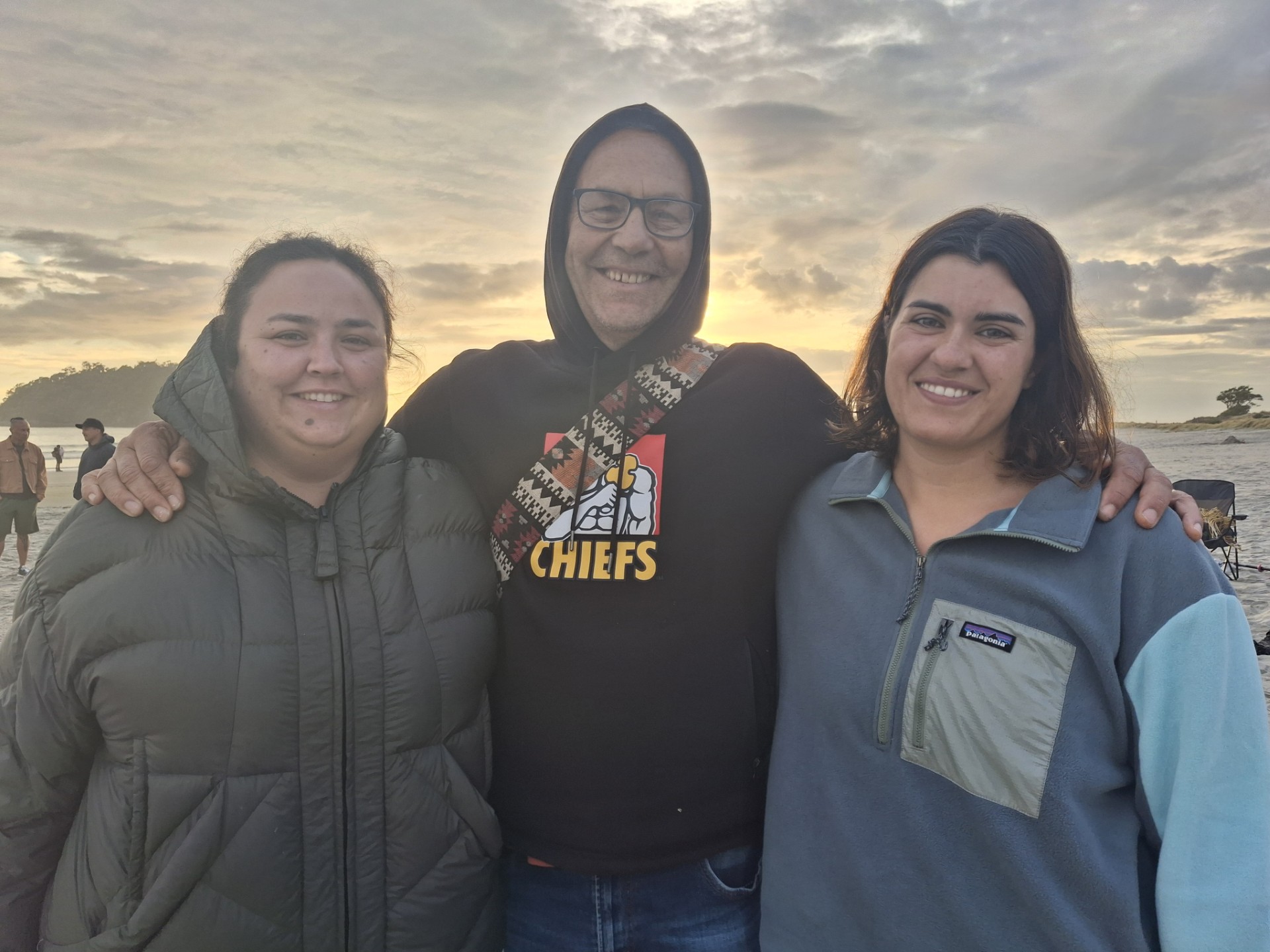 Sarah Ayo, Glen Ayo and Danielle Taute.