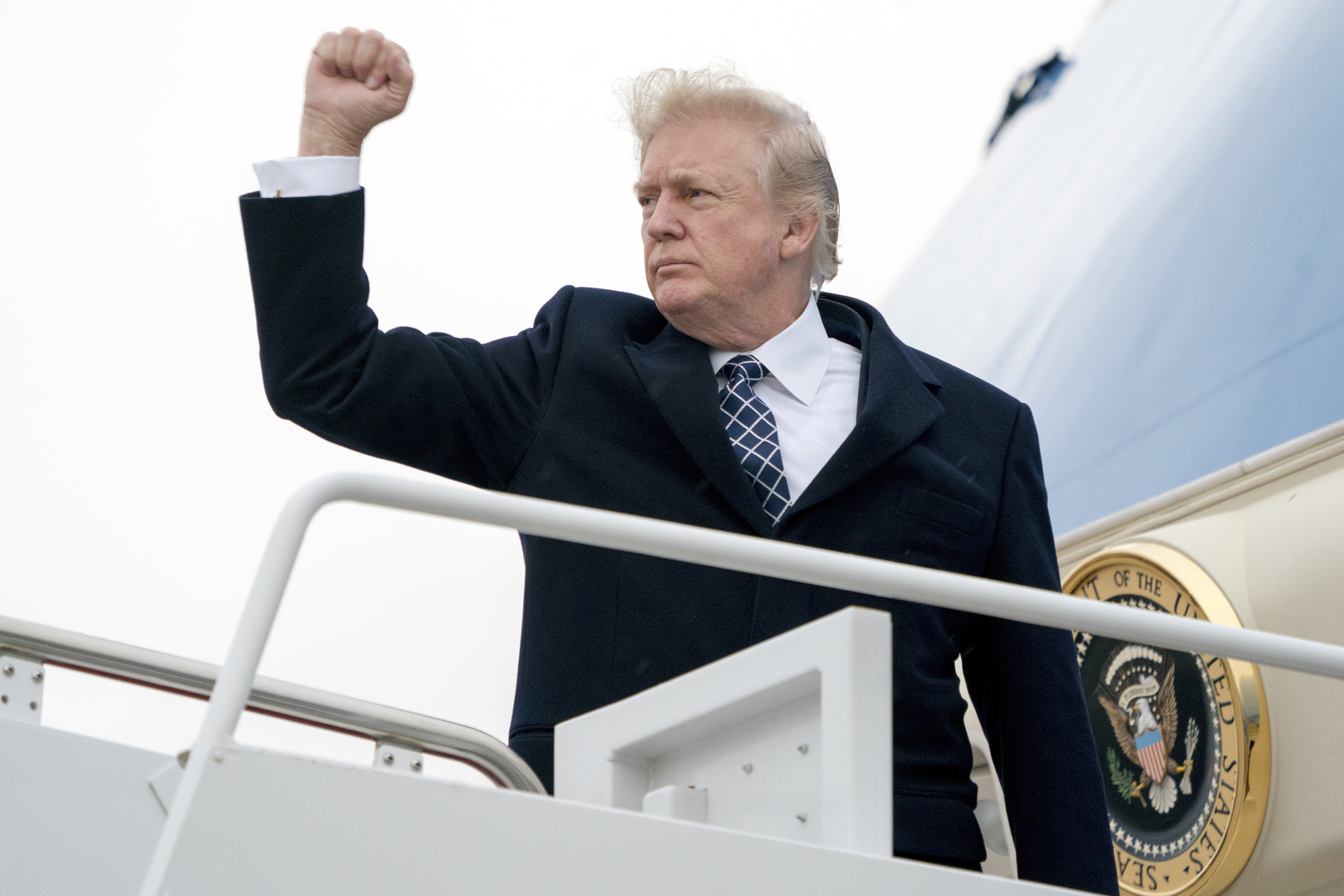 US President Donald Trump is in 'excellent health' according to a White House doctor. Photo / AP