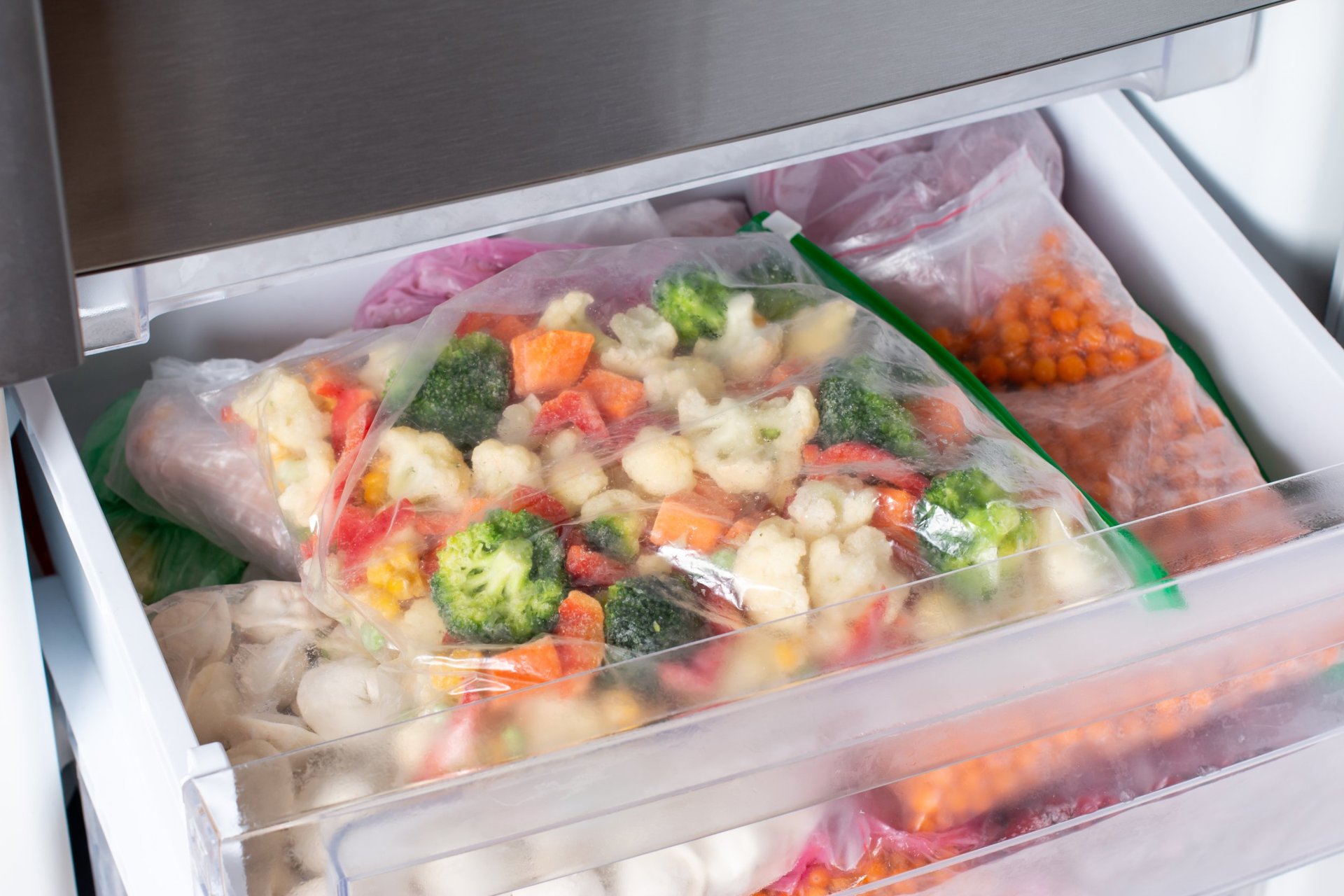 Frozen vegetables can be just as nutritious as fresh ones. Photo / 123RF