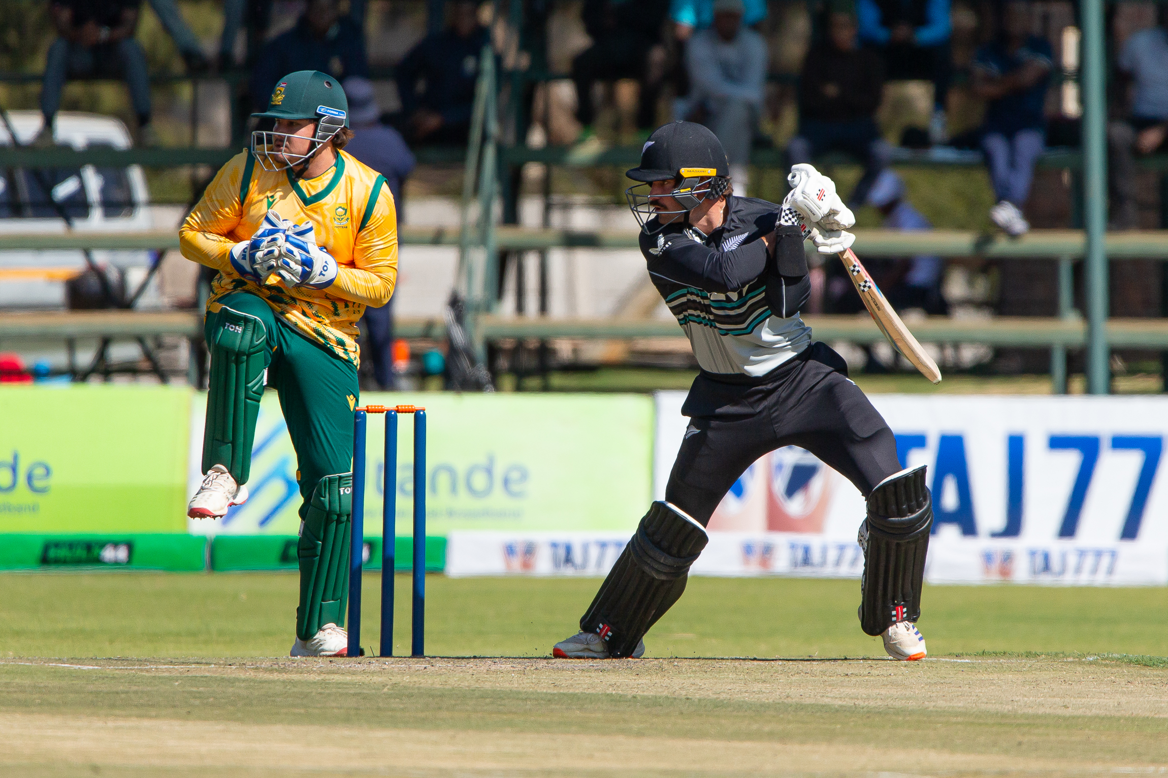 Tim Robinson top-scored for the Black Caps against South Africa. Photo / Zimbabwe Cricket