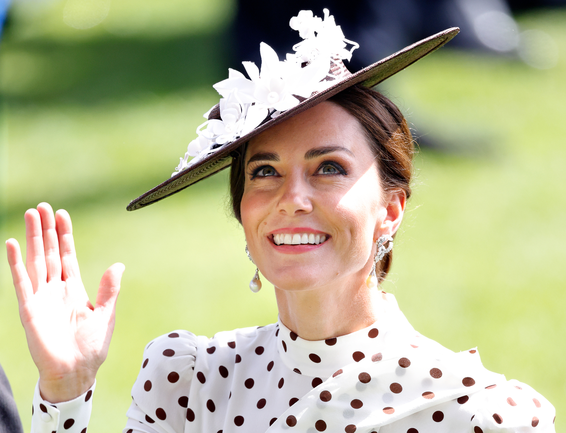 Royal ascot kate top middleton