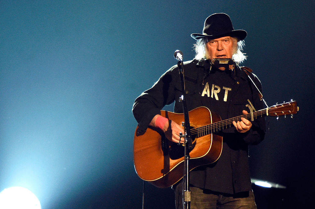 Neil Young has accused Spotify of spreading misinformation. Photo / Getty Images