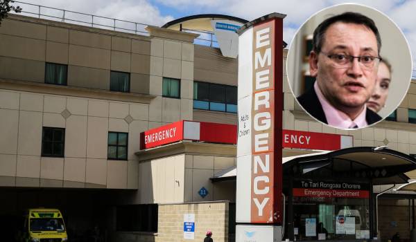 Reducing wait times at hospital EDs is one of Health Minister Dr Shane Reti's key targets. Photo / NZME