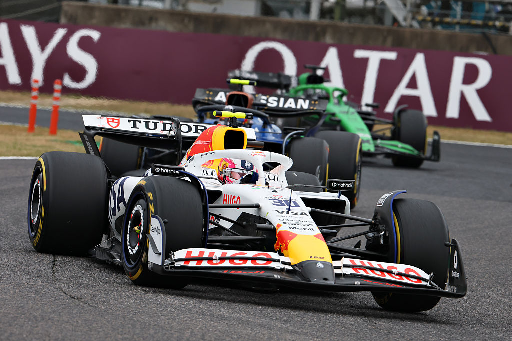 Liam Lawson during the Japanese Grand Prix. Photo / Getty Images