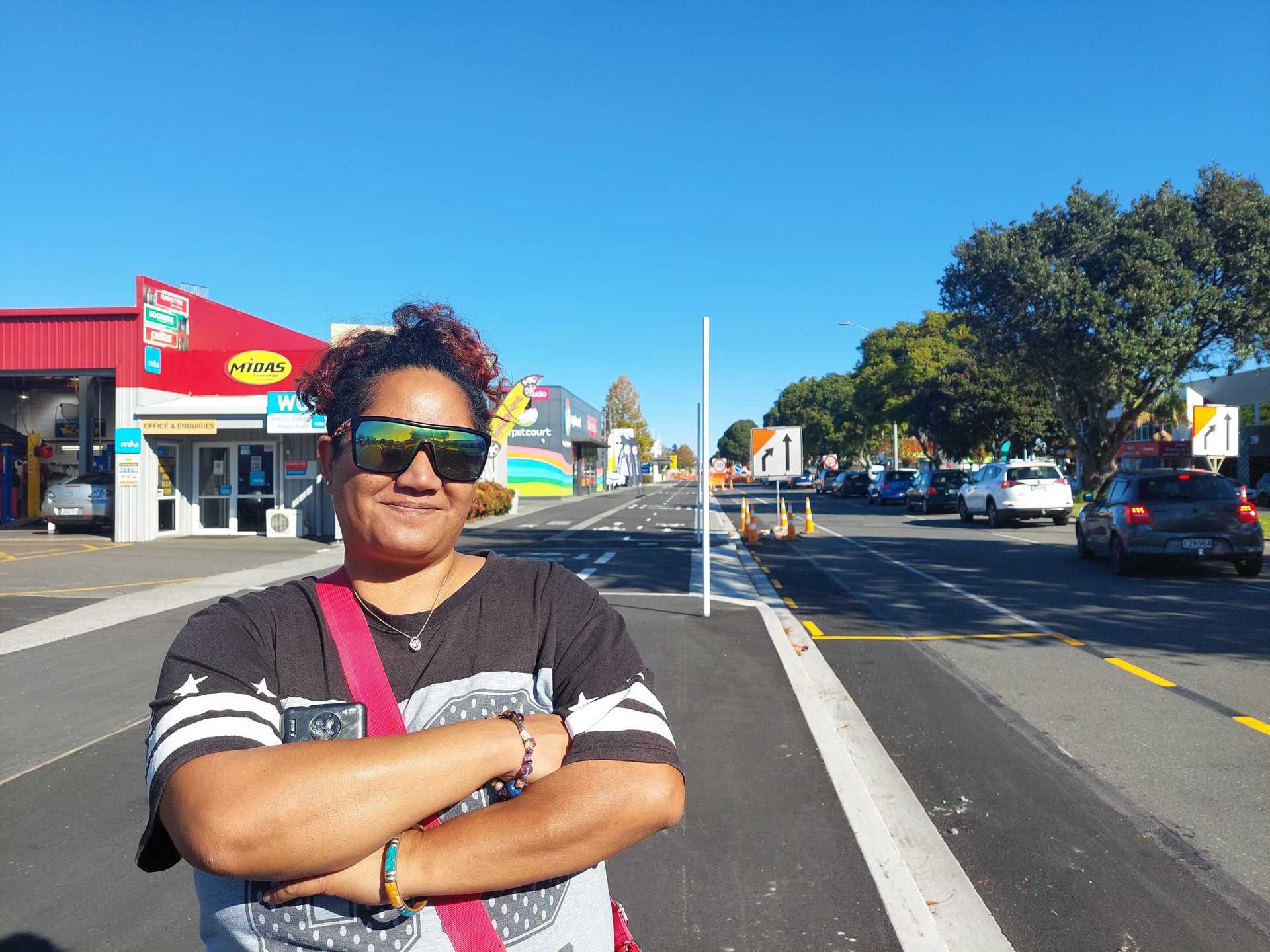 Sadidas Haira says Tauranga's CBD is important but needs more love. Photo / Kiri Gillespie  