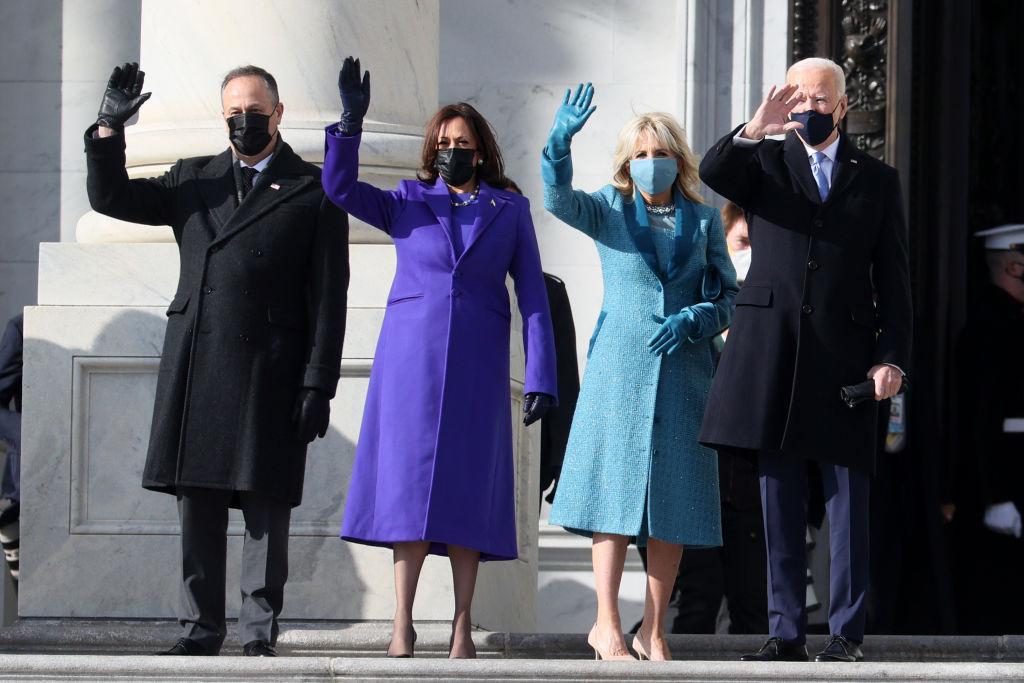 lady gaga inauguration dress hunger games Lady Gaga's inauguration outfit compared to 'Hunger Games'