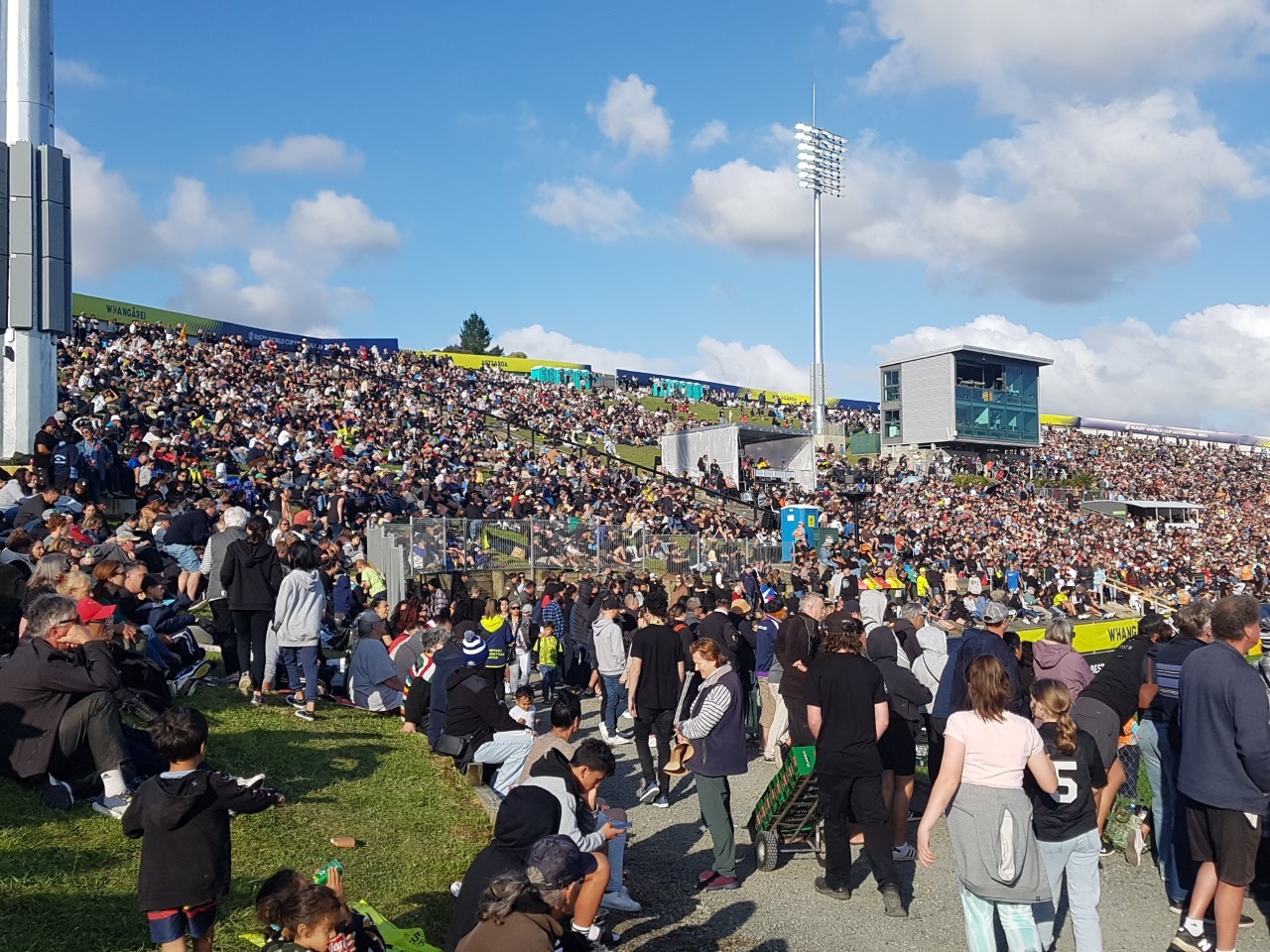 Crowds don't get much bigger than this. Photo / Mike Dinsdale