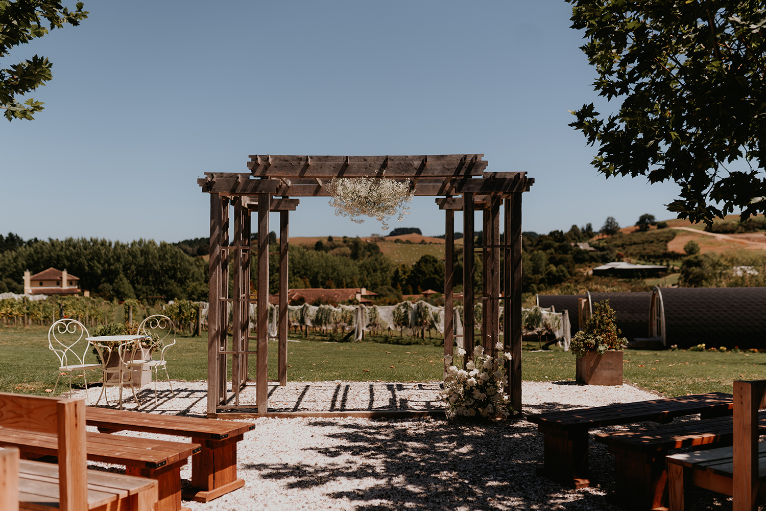 Turanga Creek Vineyard in Whitford. Photo / Moira West Photography
