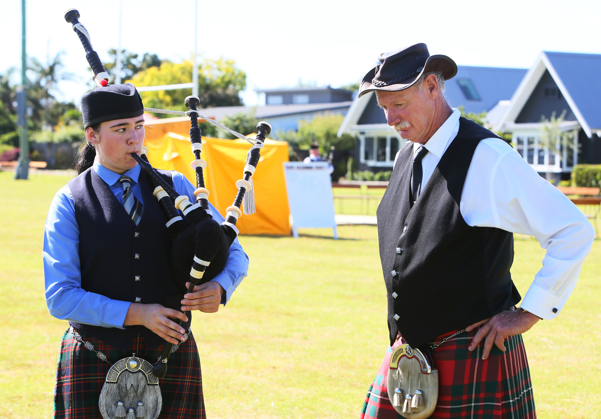 Waipū is proud of its Scottish heritage.