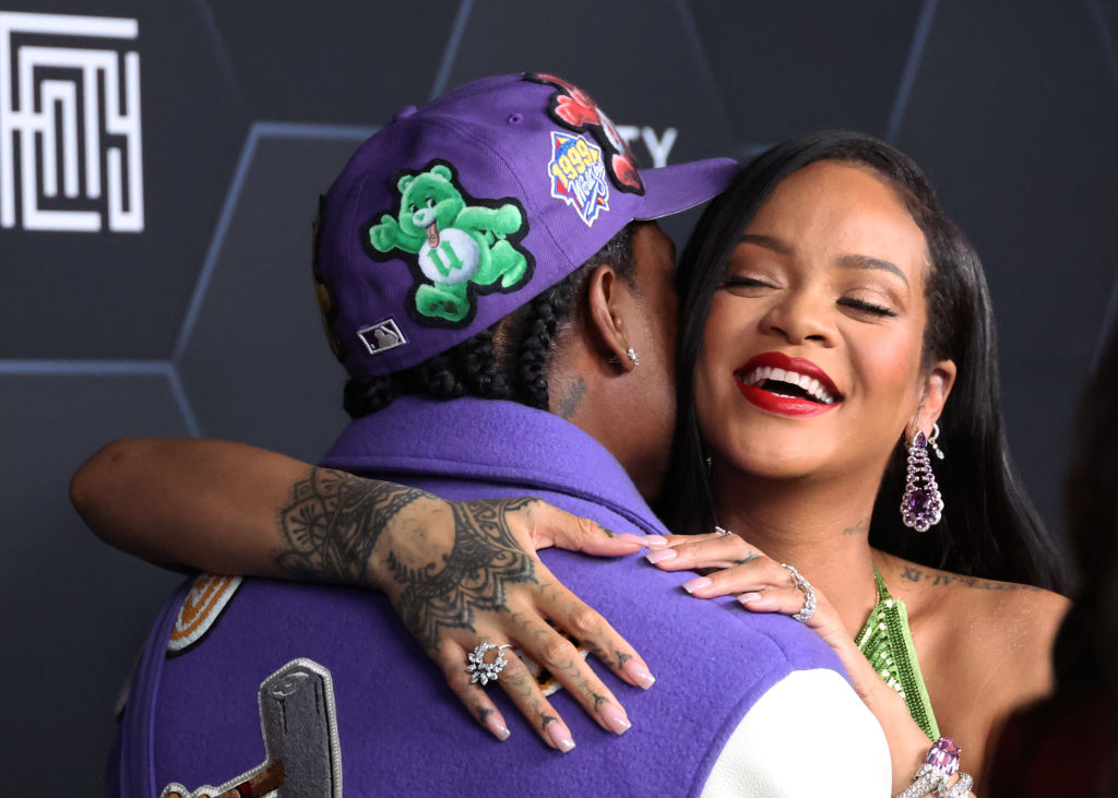 A$AP Rocky and Rihanna have reportedly welcomed their first child. Photo / Getty Images