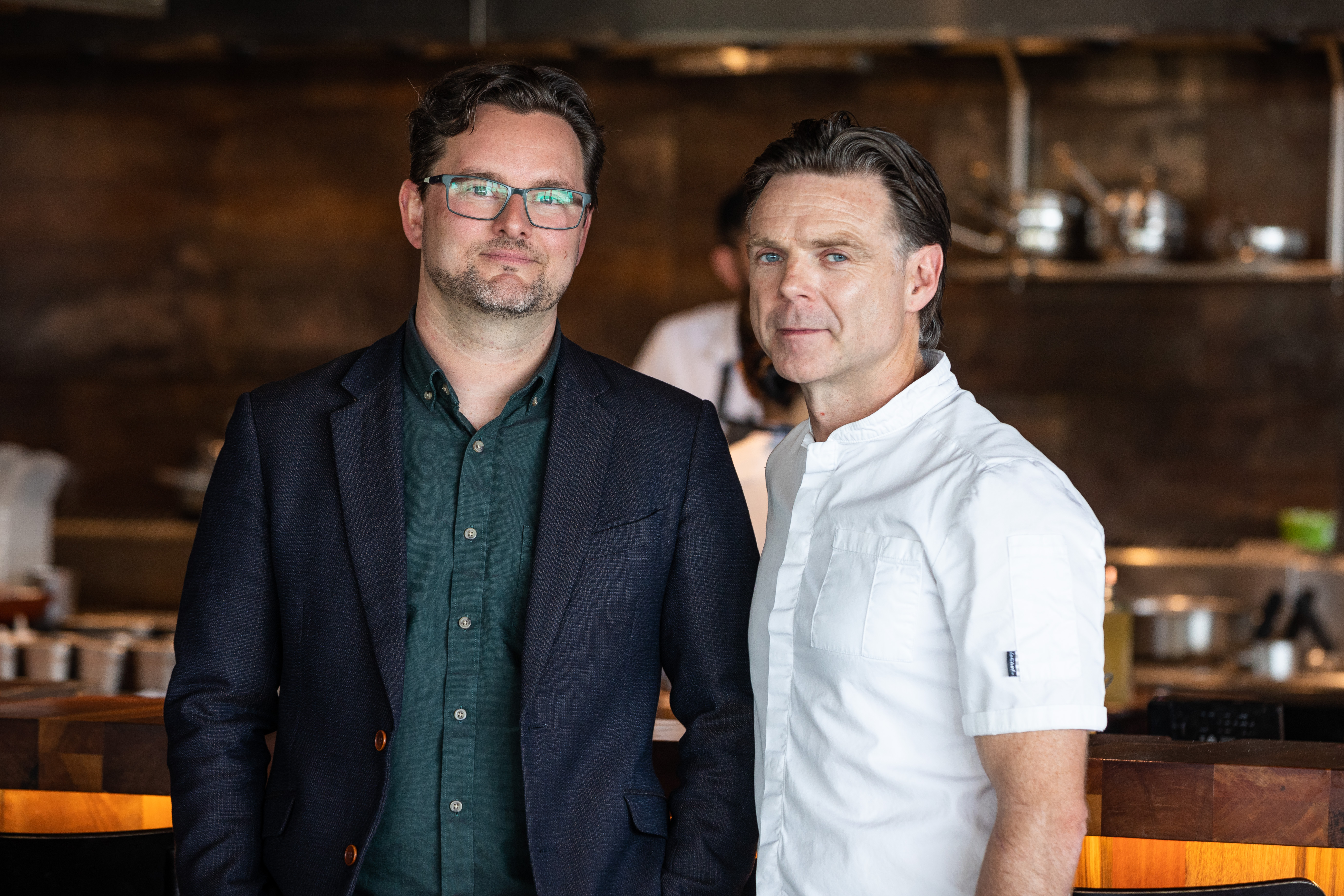 Ahi’s Chris Martin and Ben Bayly. Photo / Tez Mercer