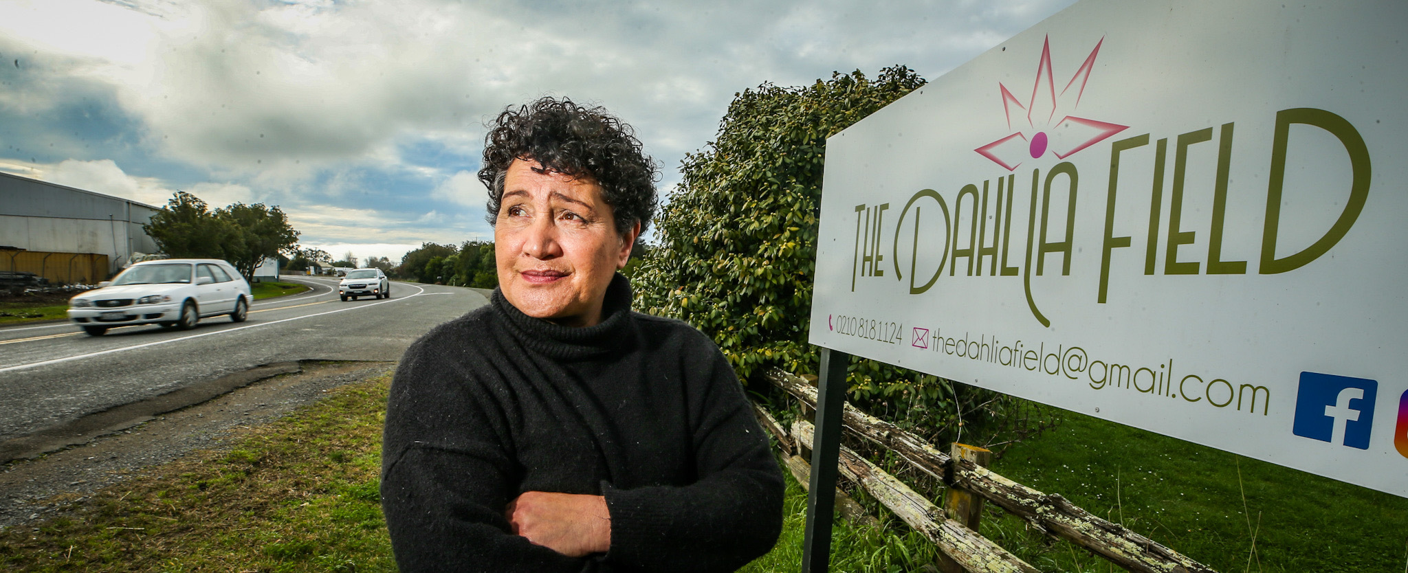 Clive's Natalie Polchard welcomes the four-laning of the expressway but says, if tolled, it will likely push more traffic onto the busy SH51 (also pictured). Photo / Paul Taylor