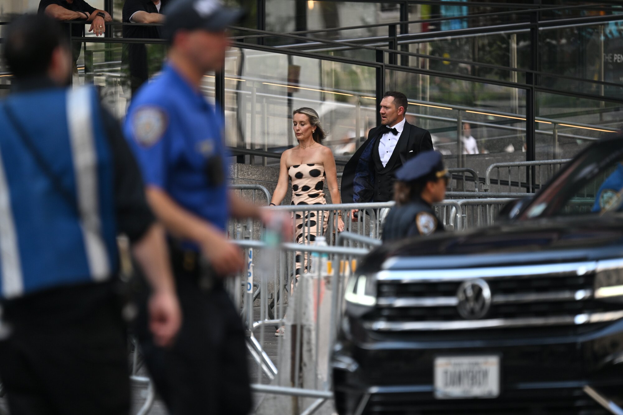 Guests arrive at Madison Square Garden on July 3, 2026 in New York City. Photo / Getty Images