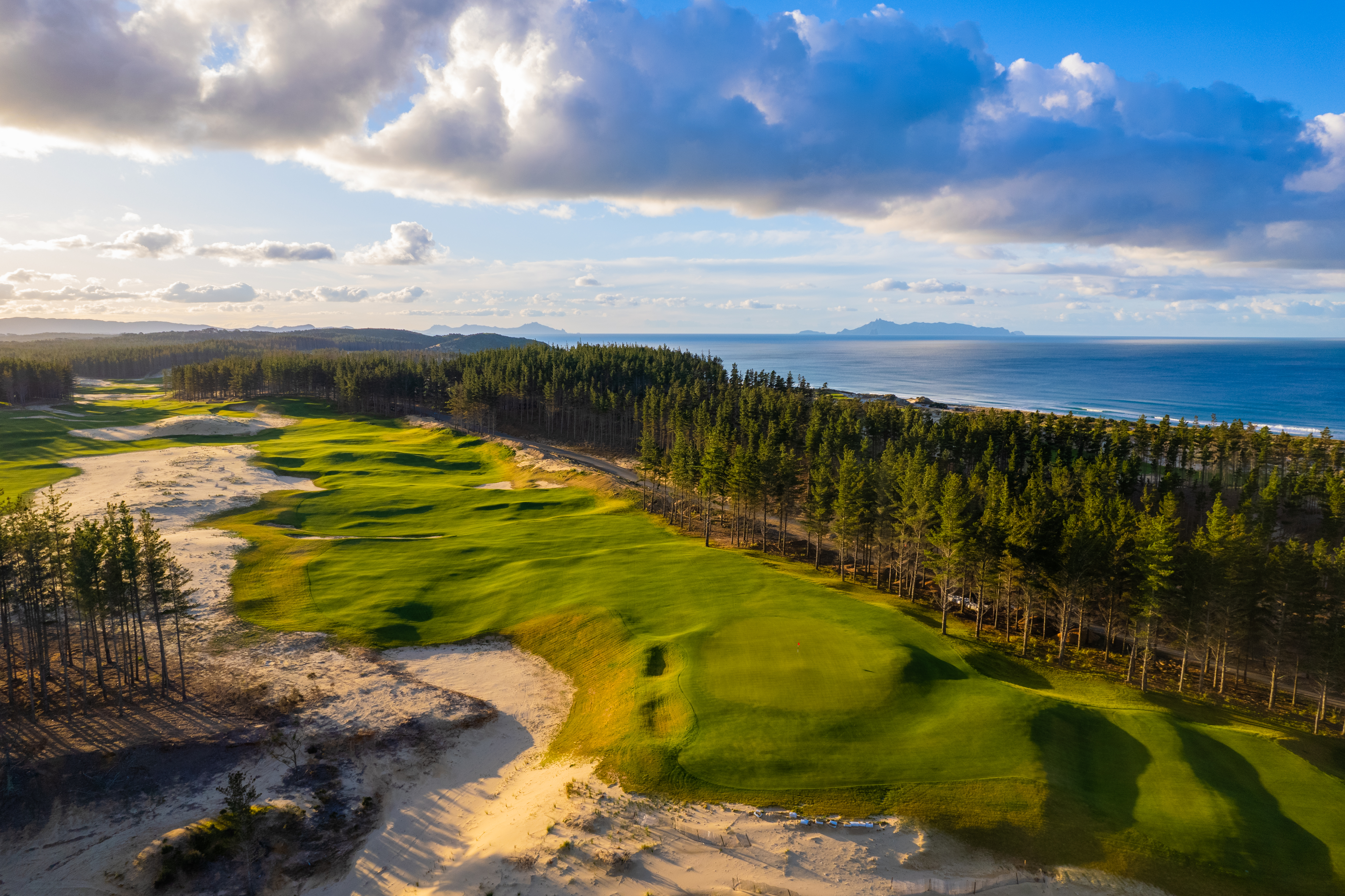 The North Course is designed by Tom Doak, one of the most respected golf architects in the world. Photo / Ricky Robinson