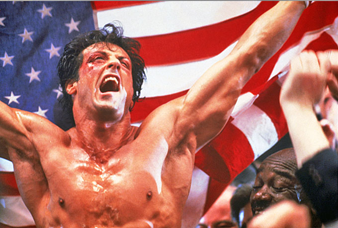 Sylvester Stallone stars as boxing hero Rocky Balboa in the legendary Rocky IV (1985). Photo / Supplied