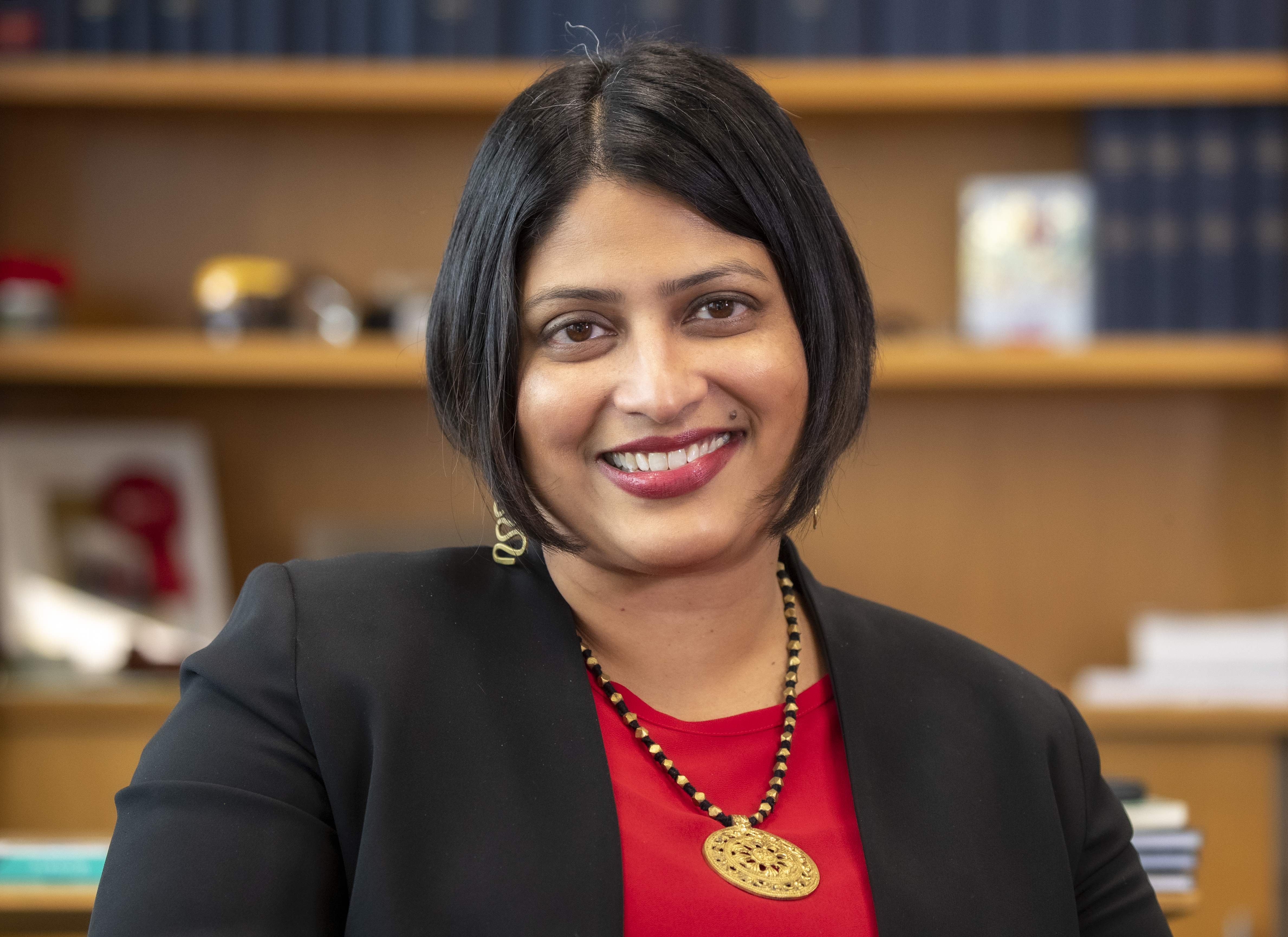 Priyanca Radhakrishnan is likely to remain a minister but may have to move outside cabinet to make way for the Greens. Photo / Mark Mitchell