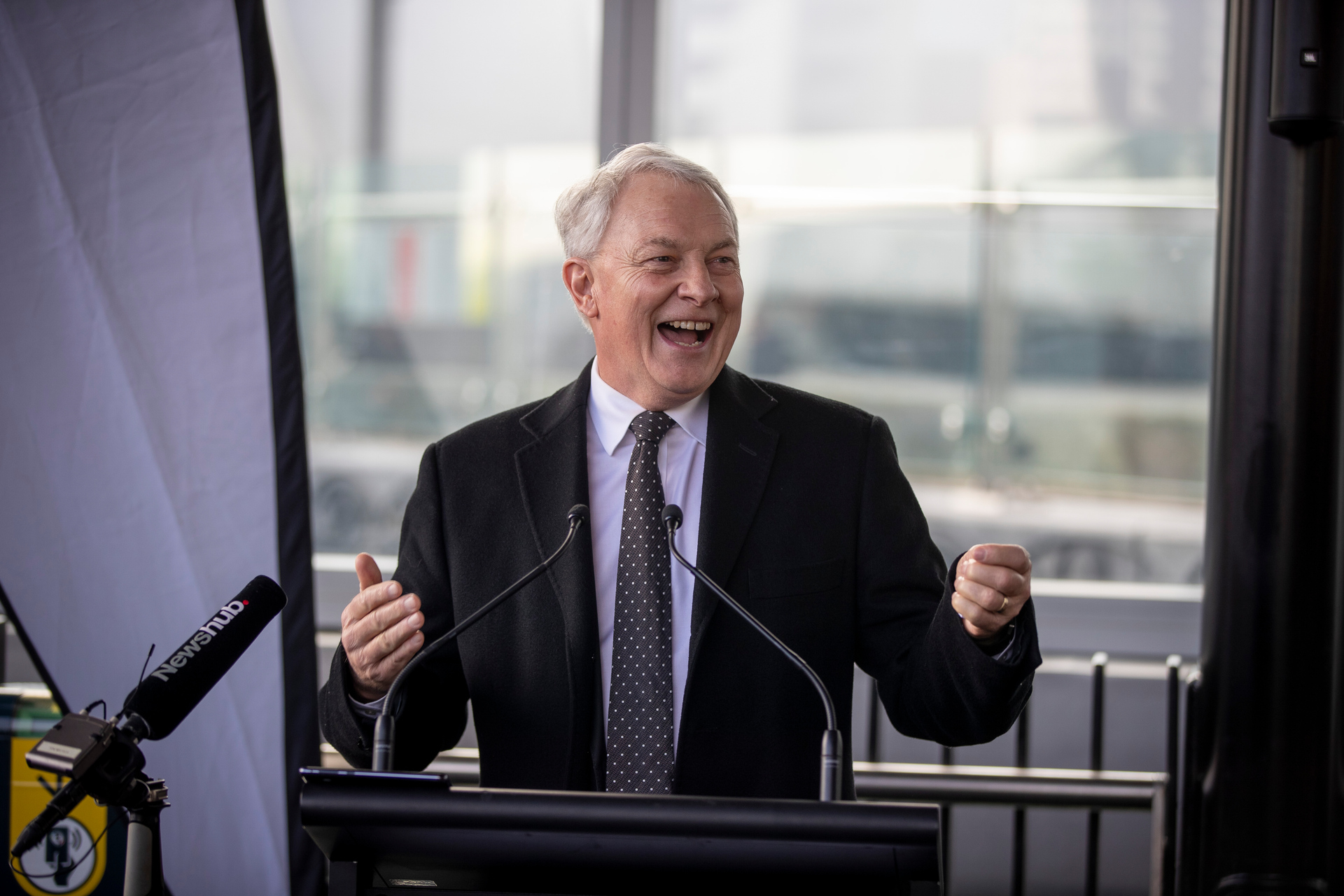 Phil Goff is completing his second term as Auckland Mayor. Photo / Michael Craig