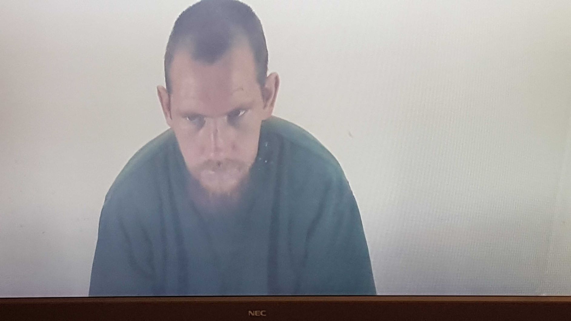 Alexander James Burgess in the Tauranga District Court for sentencing on a charge of arson. Photo / Sandra Conchie