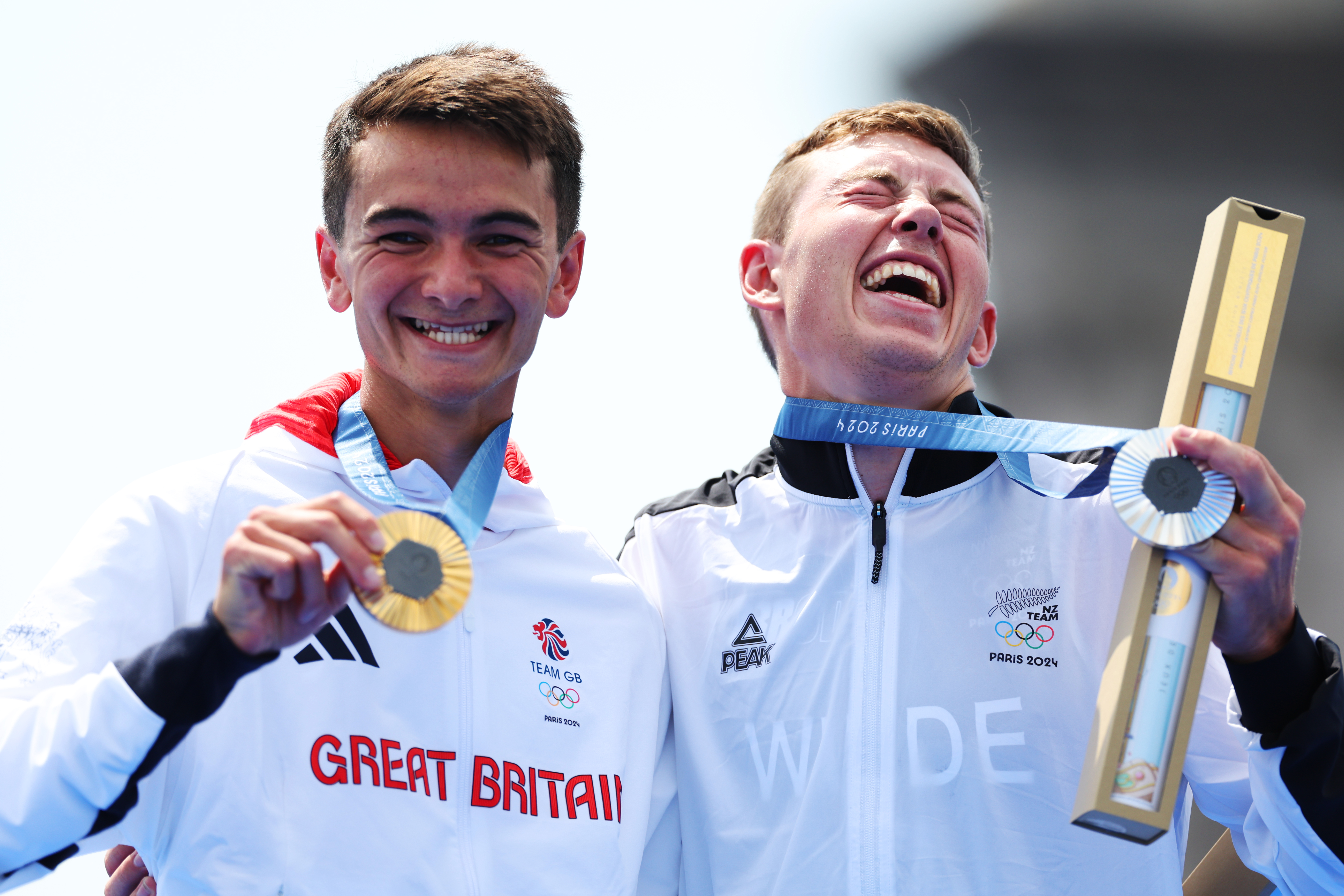 Alex Yee and Hayden Wilde are good mates and great rivals. Photo / Getty Images