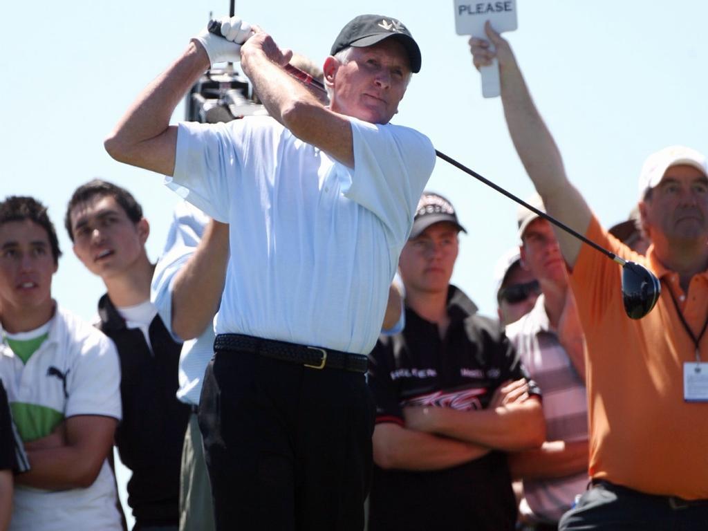 Sir Bob Charles is against the idea of LIV Golf coming to Christchurch. Photo / File 