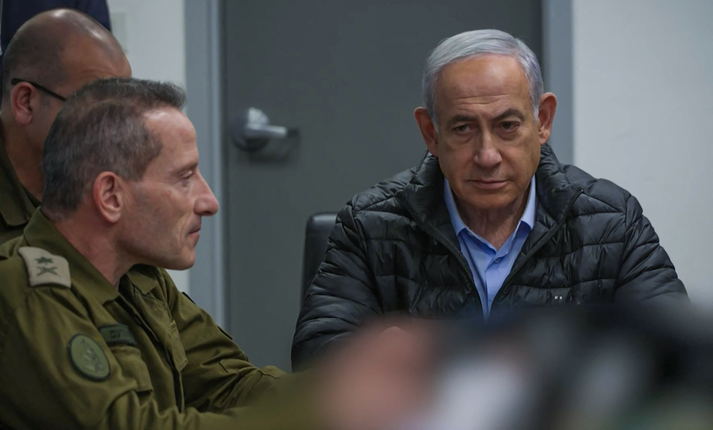 Israeli Prime Minister Benjamin Netanyahu stressed the raids had served their purpose of avenging an Iranian missile barrage against Israel.  Photo / AFP