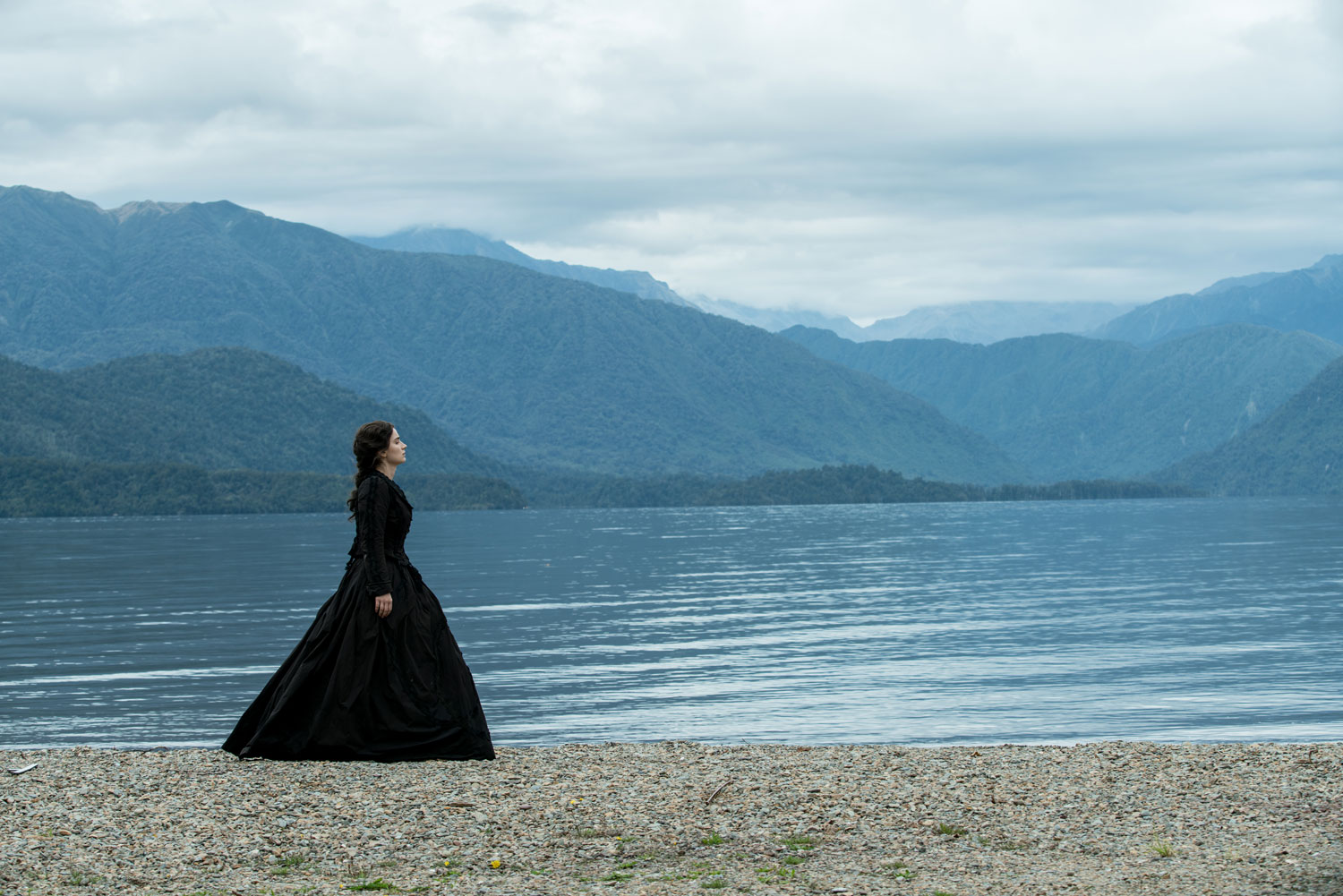 New Zealand's natural environment lends itself as a stunning backdrop to the dramatic costumes of the era. Photo / Supplied.