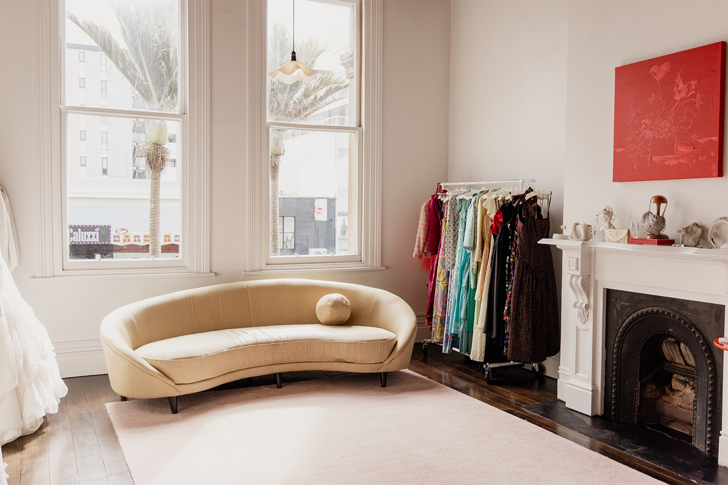 The interior of Love James.