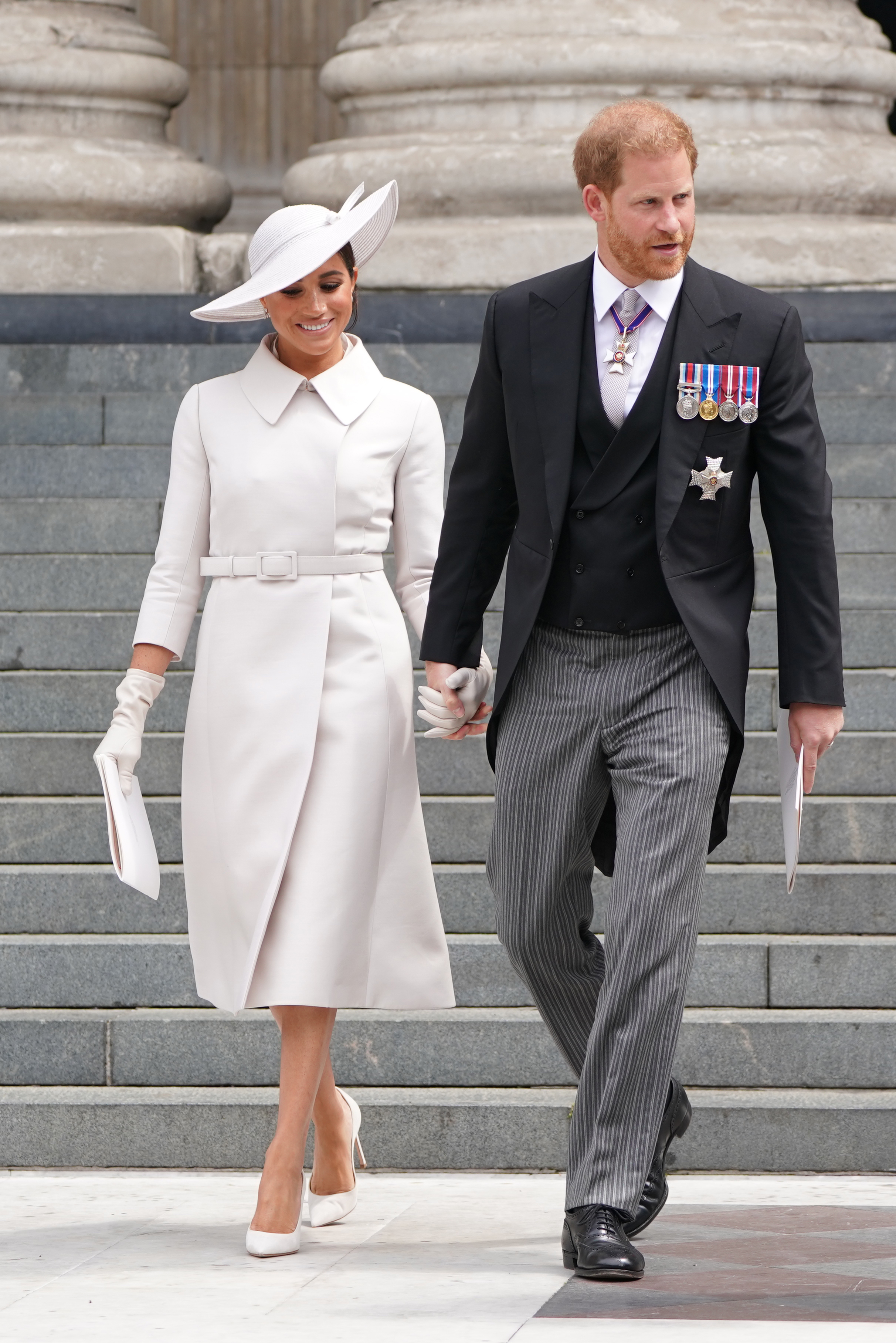Meghan has decided to remain with their children in the US. Photo / Getty Images
